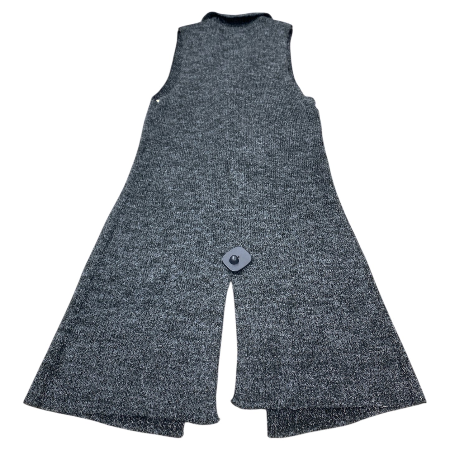 Vest Faux Fur & Sherpa By Active Usa In Grey, Size:S