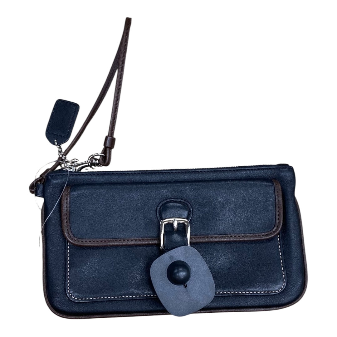 Wristlet Designer By Coach In Black & Brown, Size:Medium