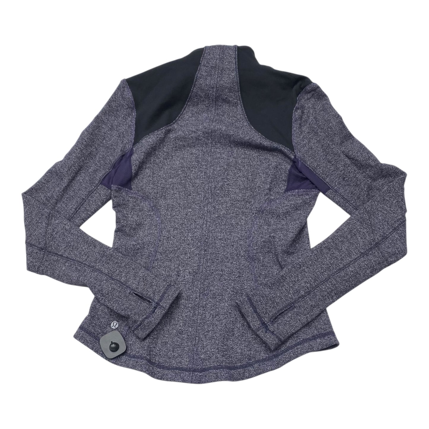 Athletic Sweatshirt Collar By Lululemon In Purple, Size:10