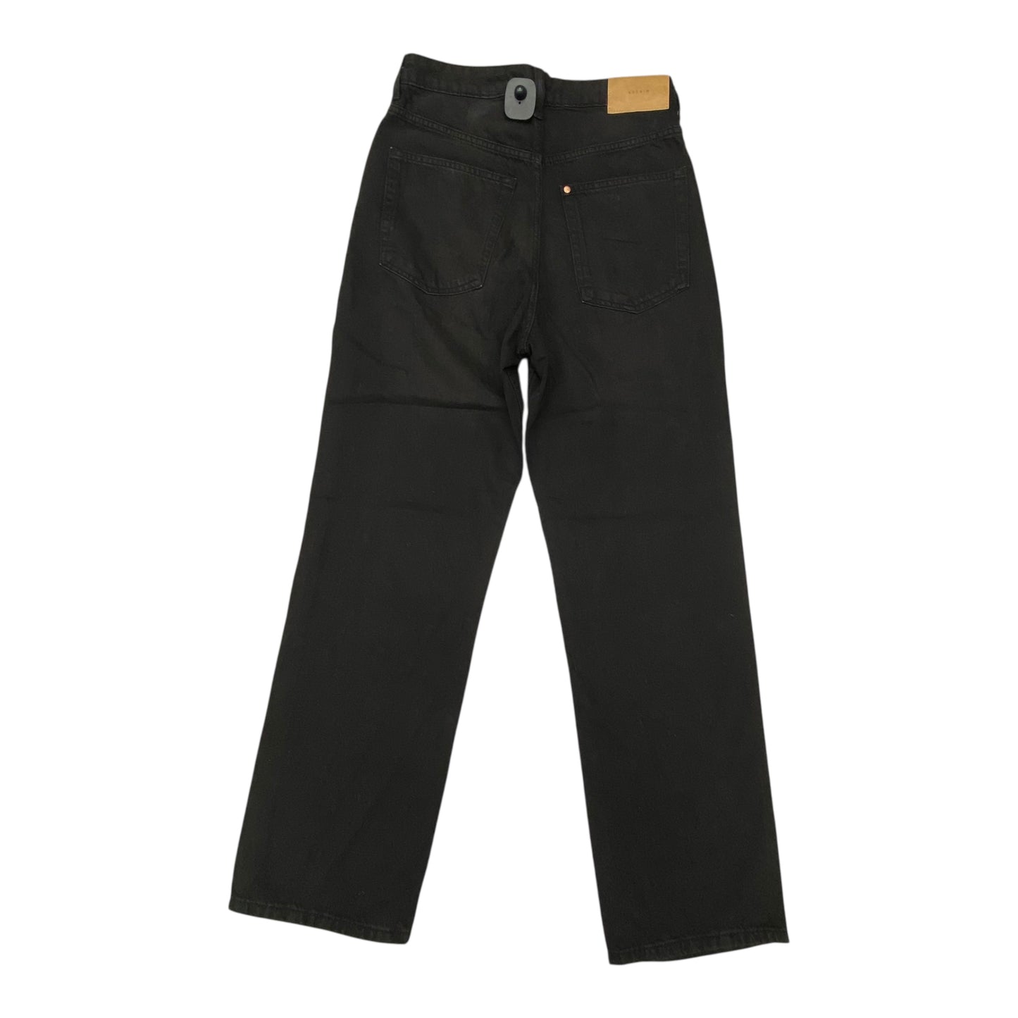 Jeans Wide Leg By &Denim In Black, Size:8