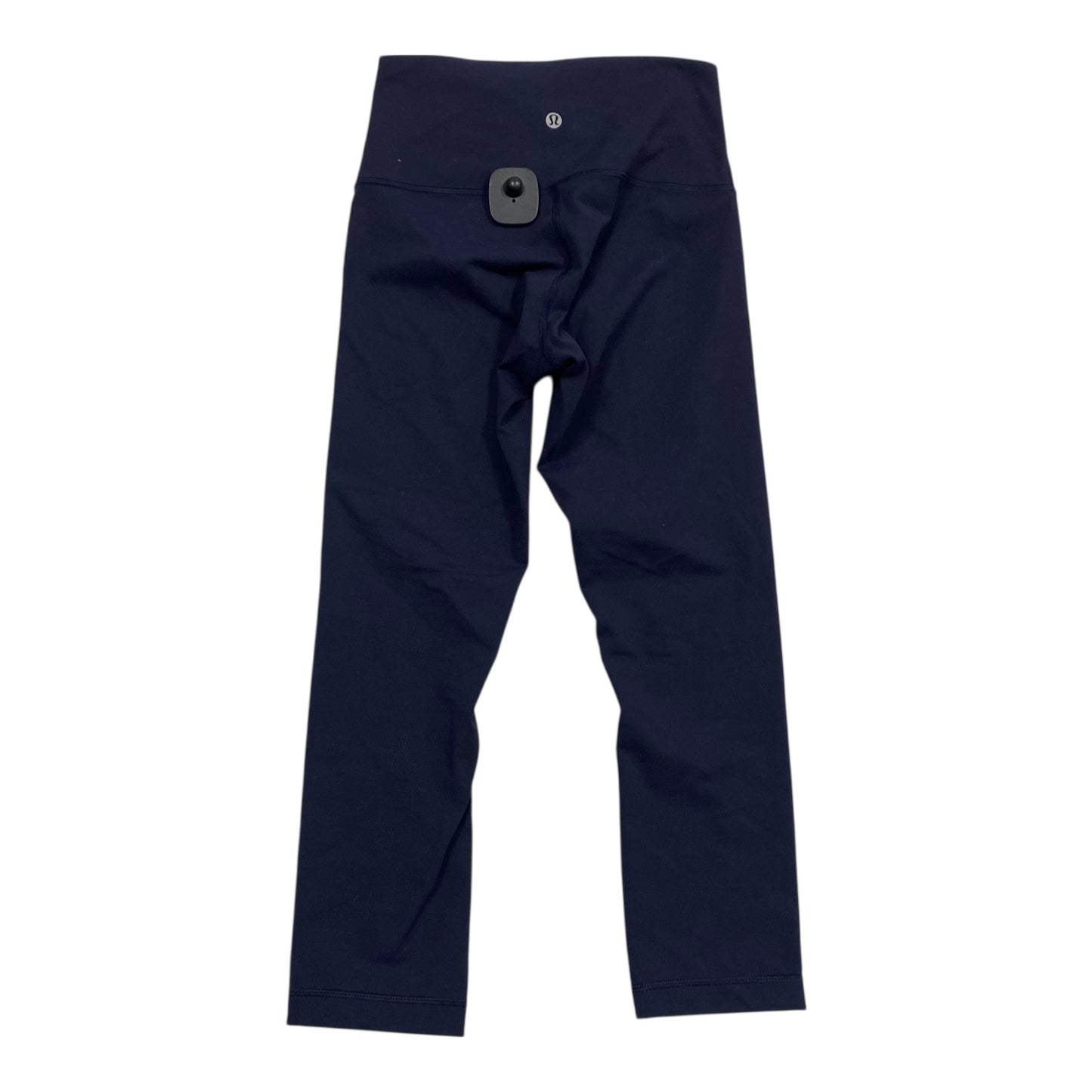 Athletic Leggings By Lululemon In Navy, Size:4