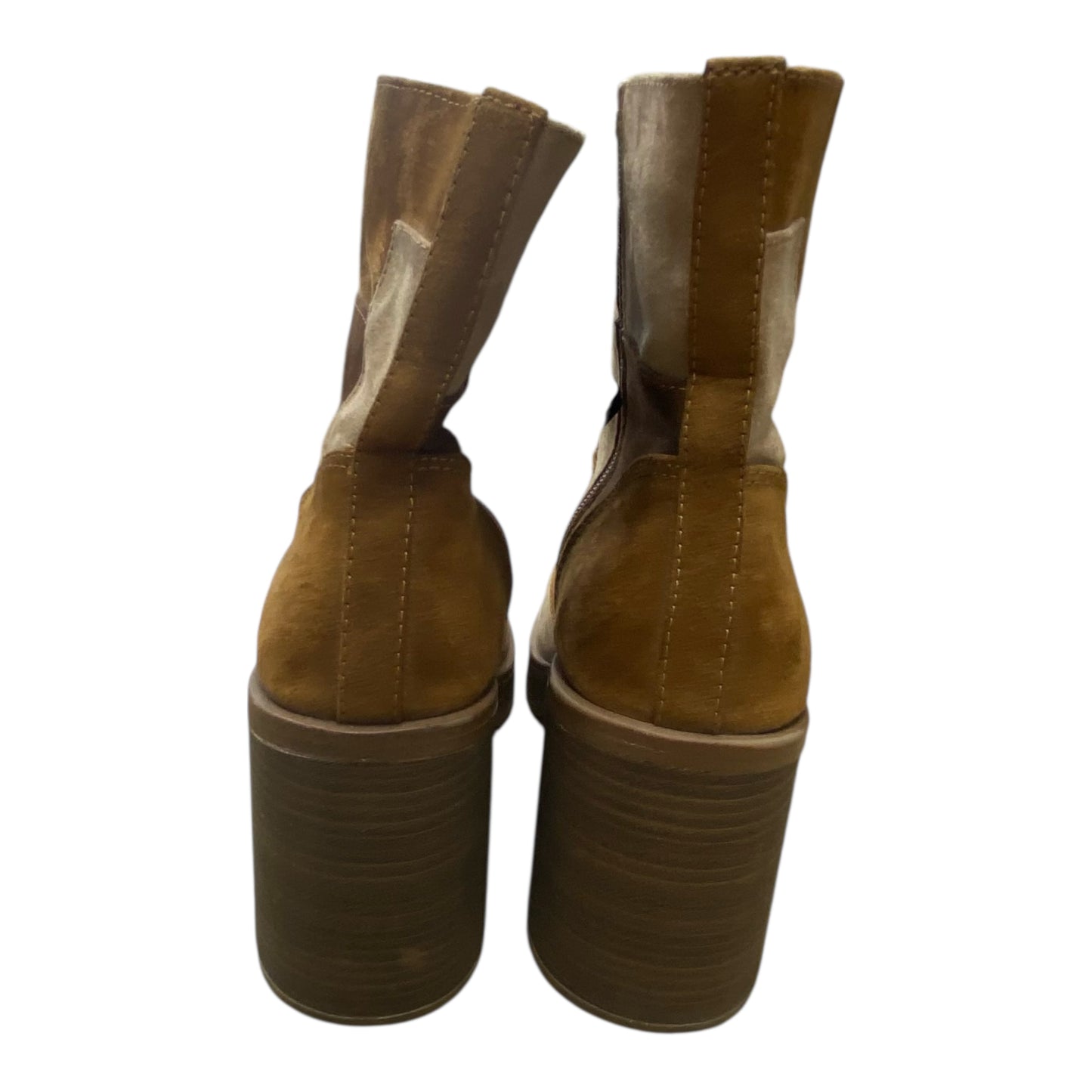 Boots Ankle Heels By Universal Thread In Brown, Size:8.5