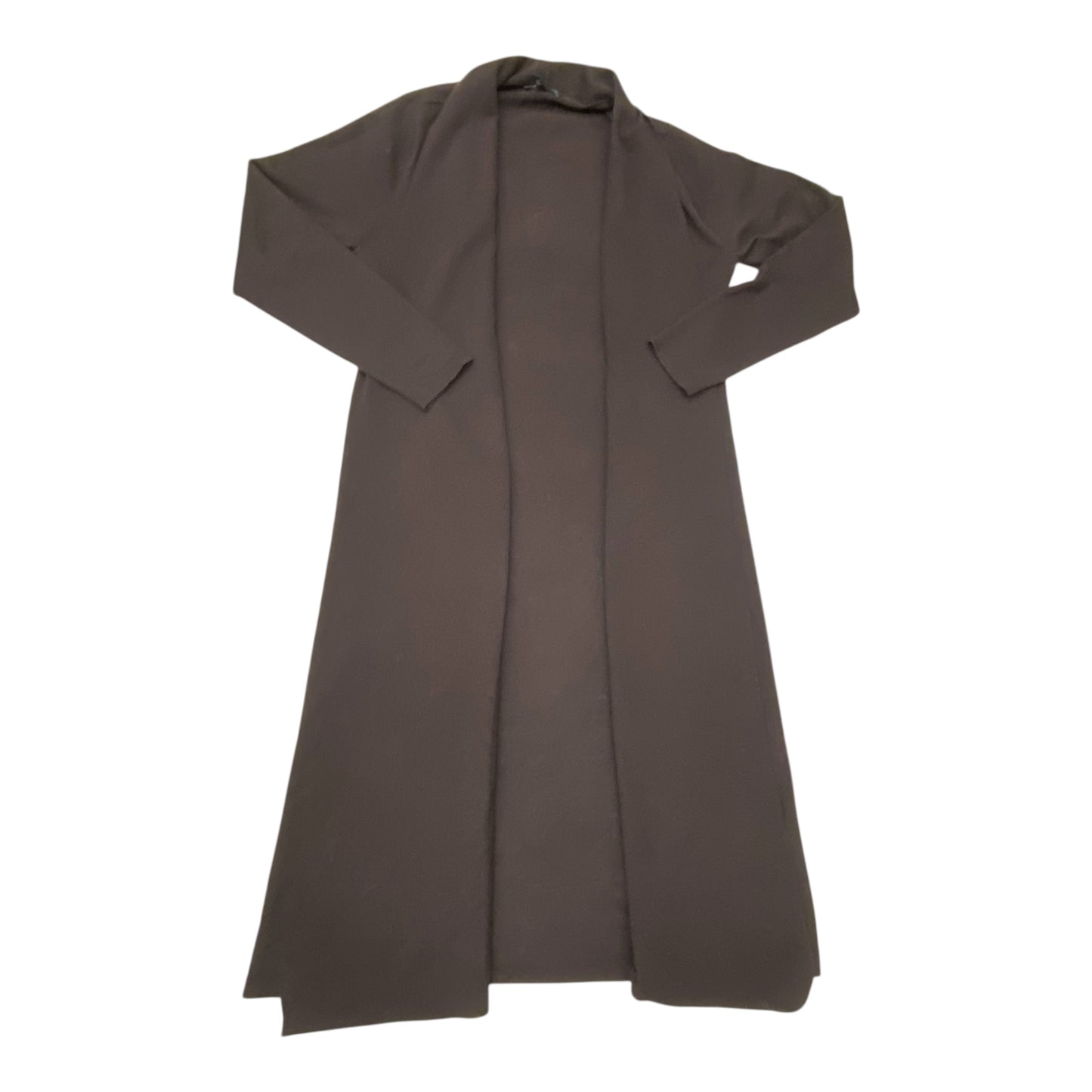Sweater Cardigan Designer By Eileen Fisher In Brown, Size:Sp