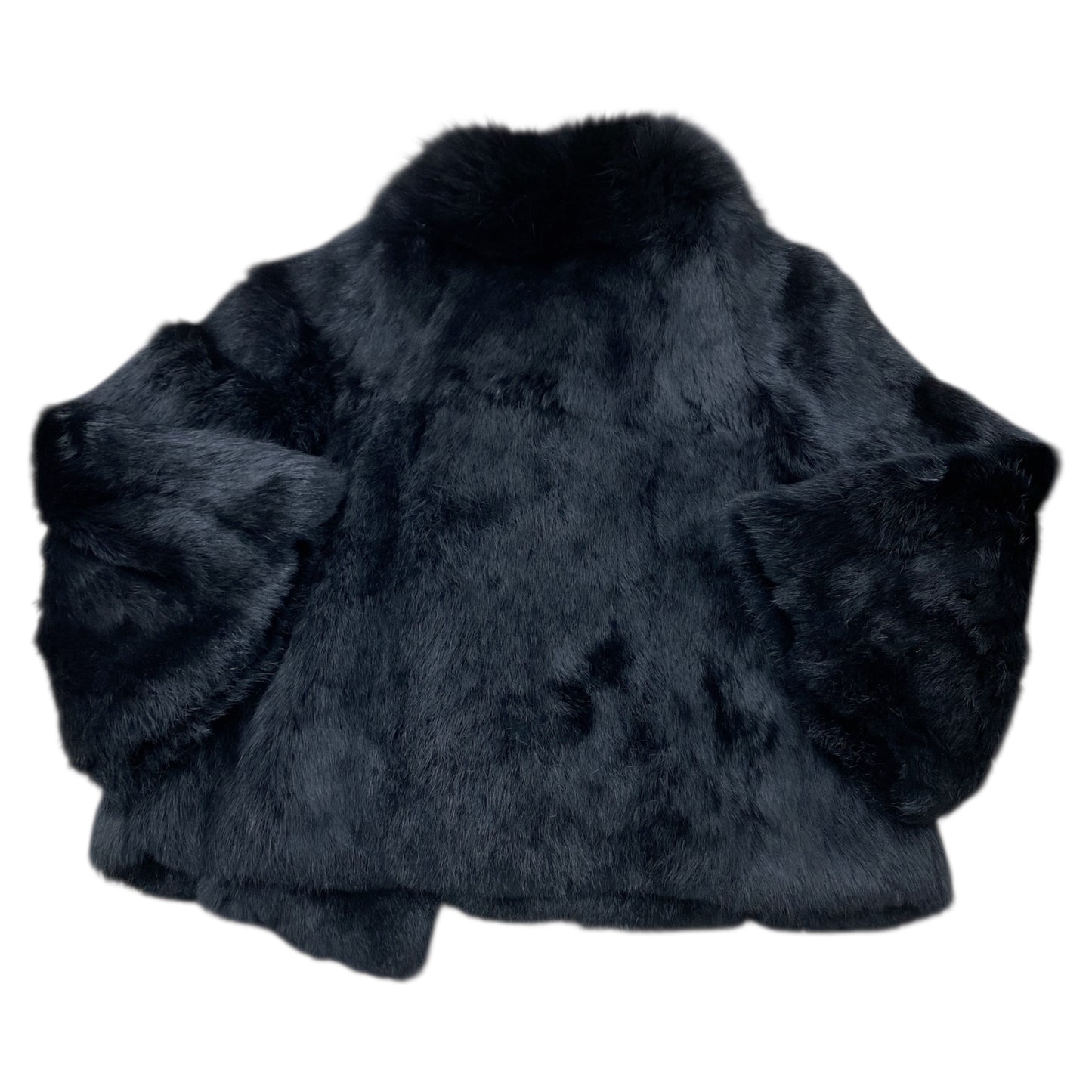 Jacket Faux Fur & Sherpa By Cmb In Black, Size:S