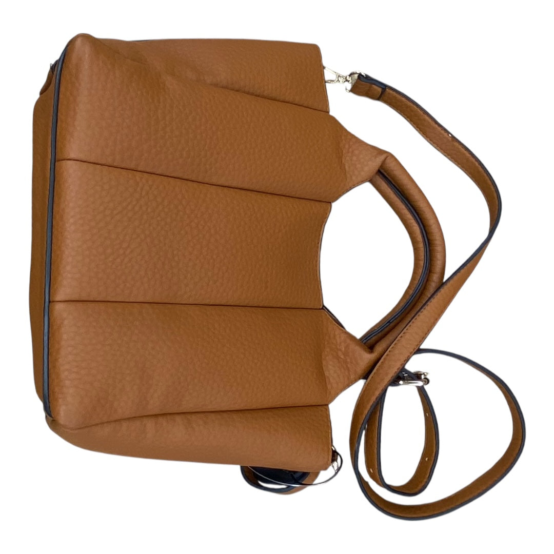 Handbag By Jen & Co In Brown, Size:Medium