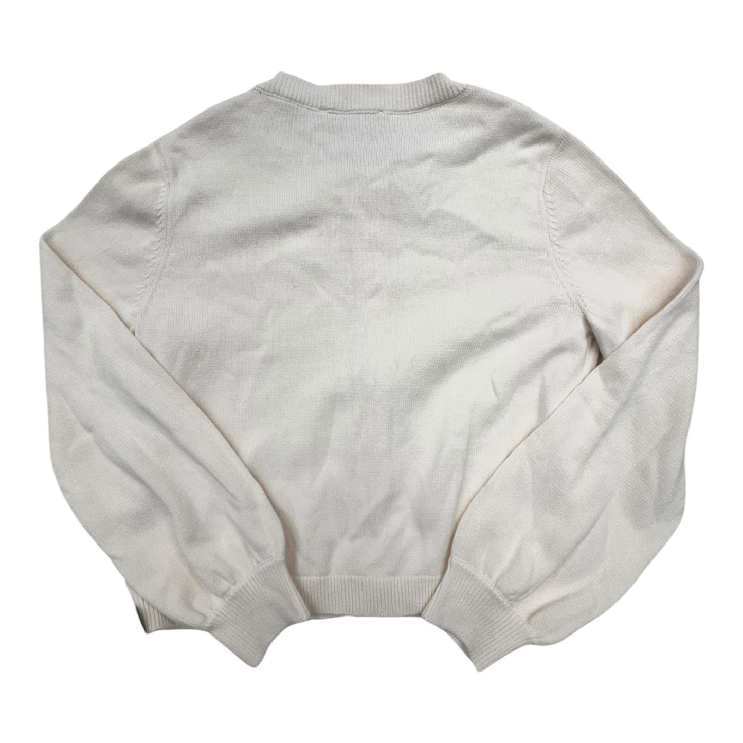 Sweater By Loft In Black & Cream, Size:L