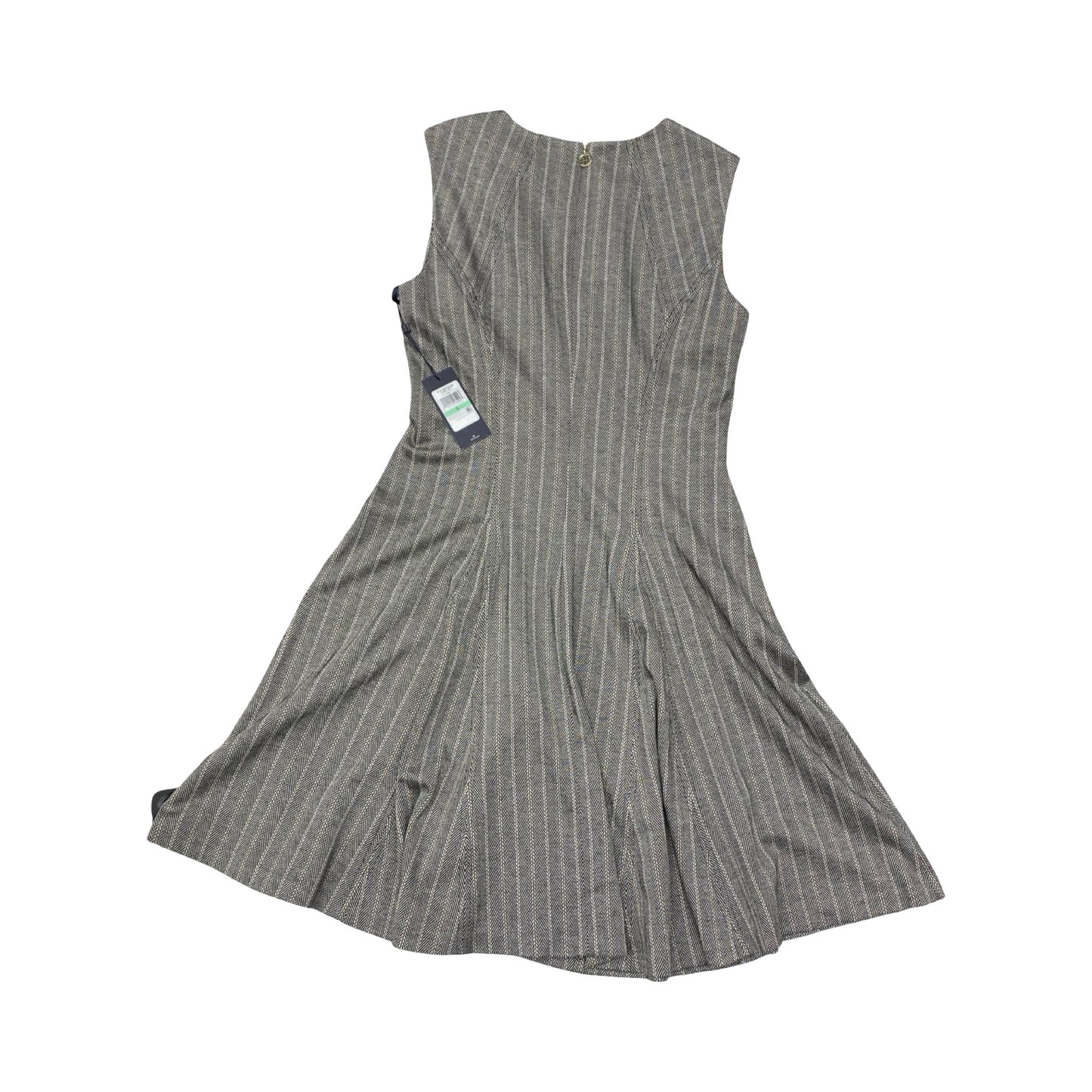 Dress Casual Midi By Tommy Hilfiger In Striped Pattern, Size:8