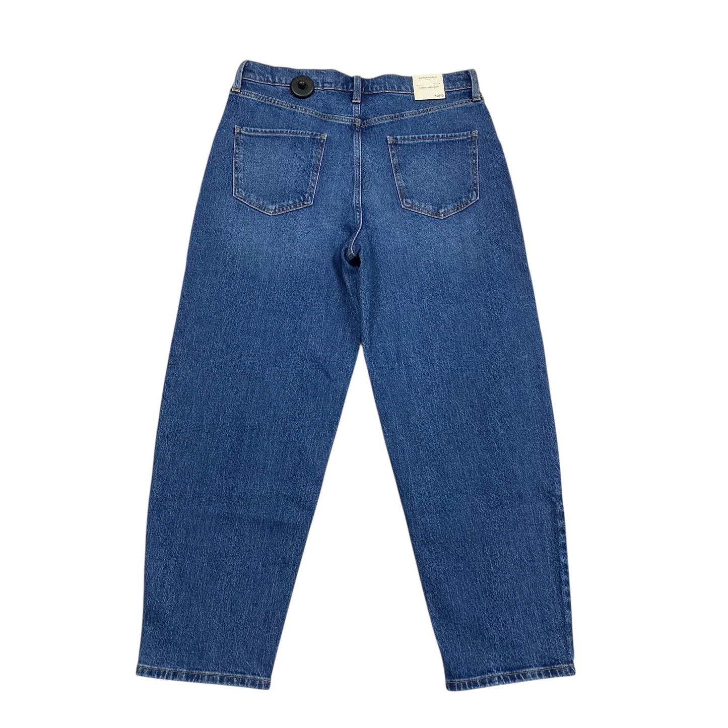Jeans Wide Leg By Banana Republic In Blue Denim, Size:10