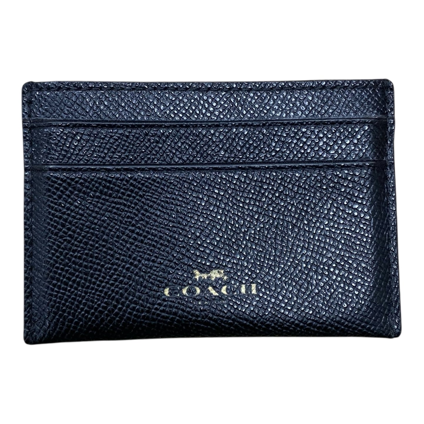 Id/Card Holder Designer By Coach In Black