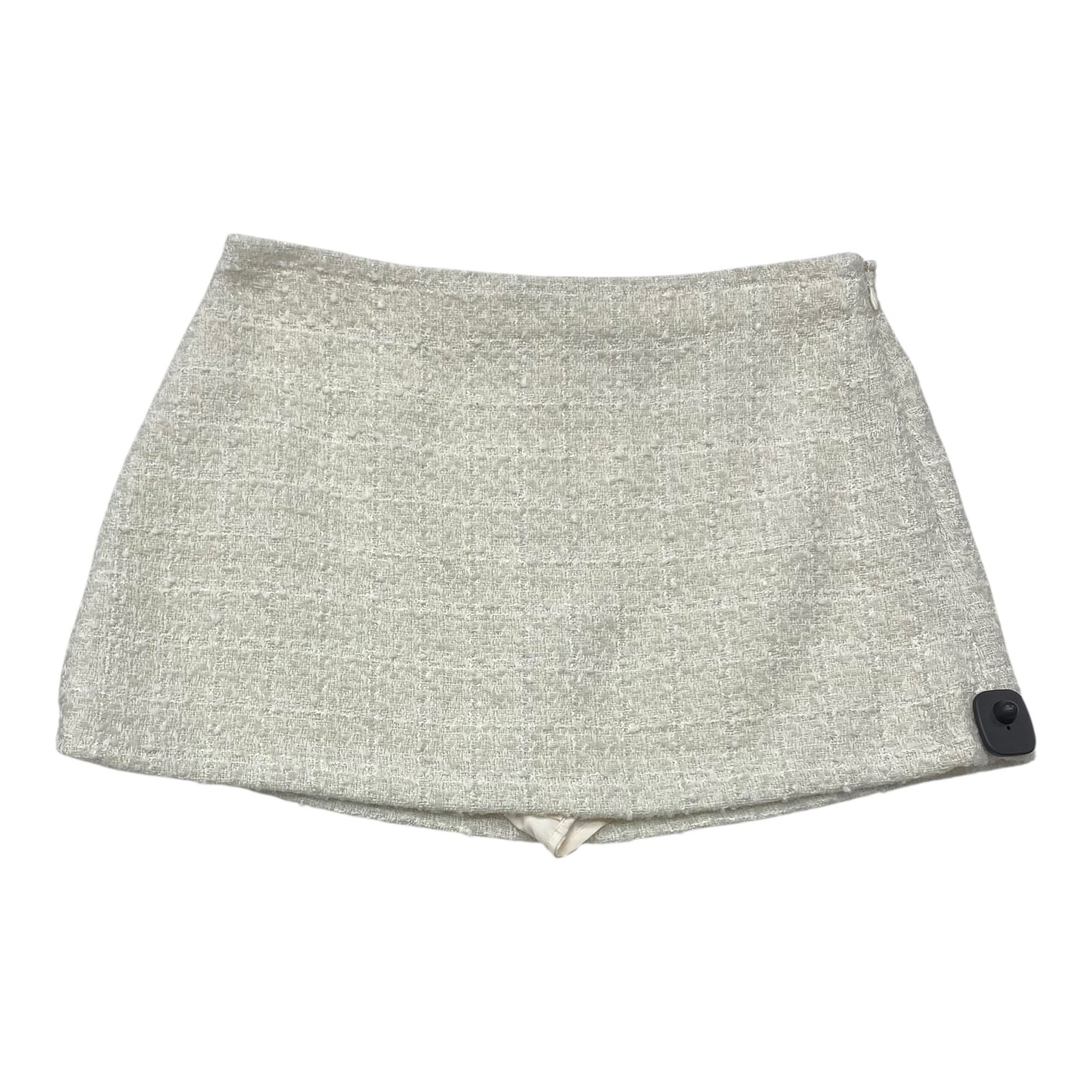Skirt Mini & Short By Abercrombie And Fitch In White, Size:Xl