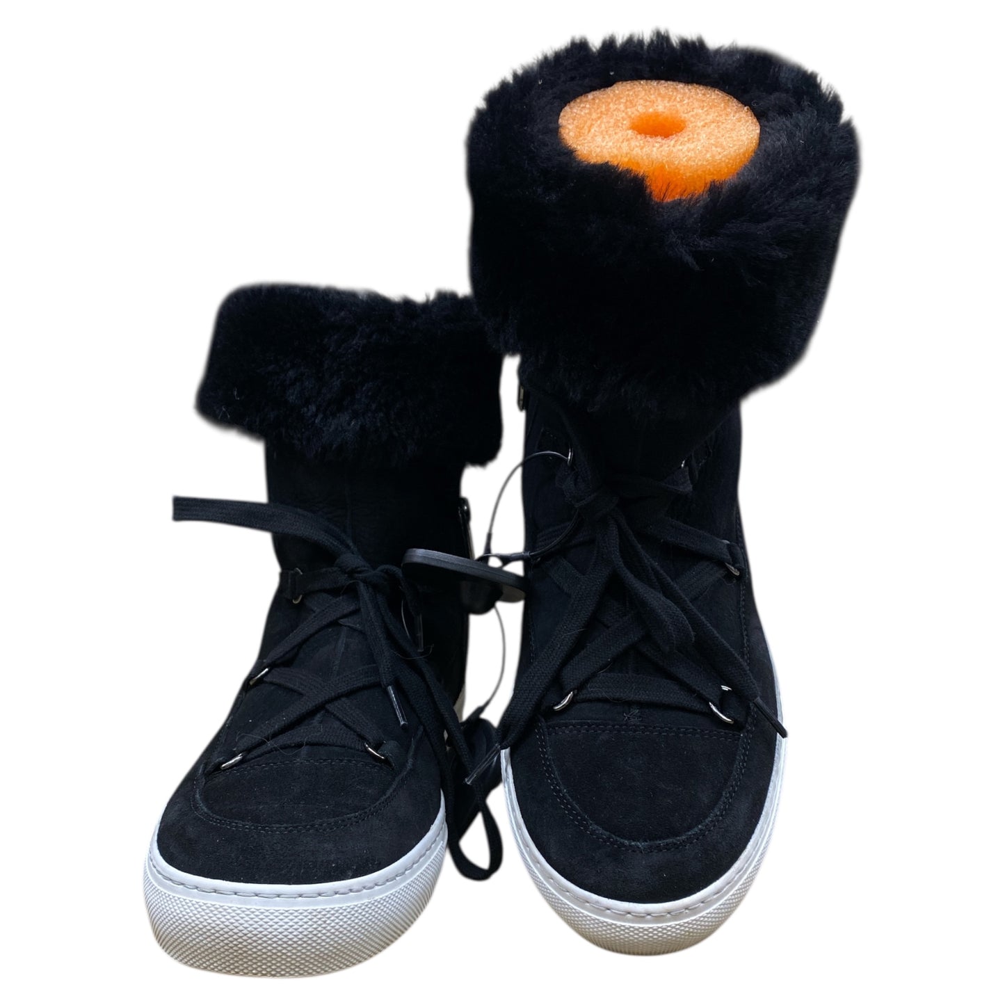 Boots Ankle Flats By Aquatalia In Black, Size:8