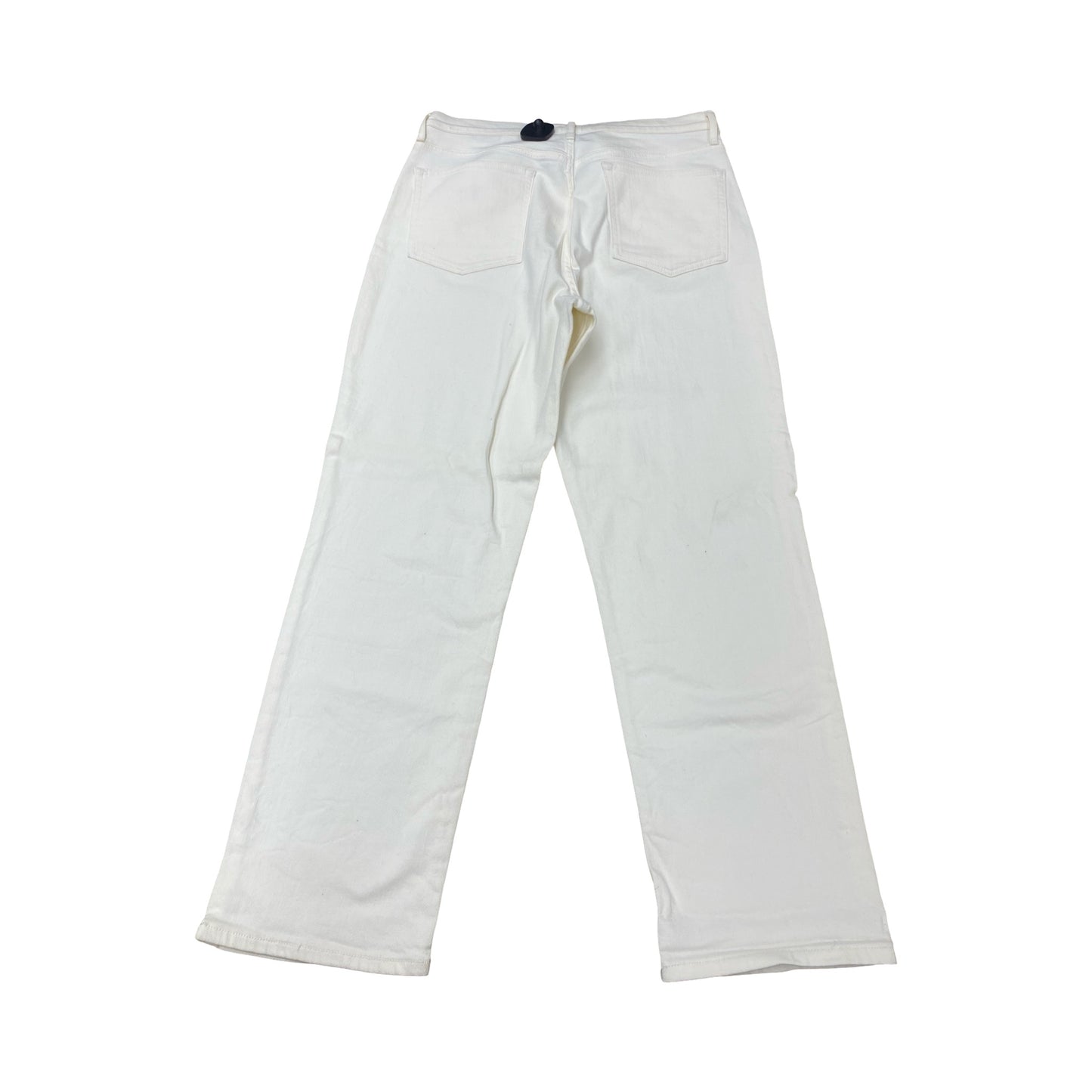 Jeans Straight By Banana Republic In Cream, Size:14L