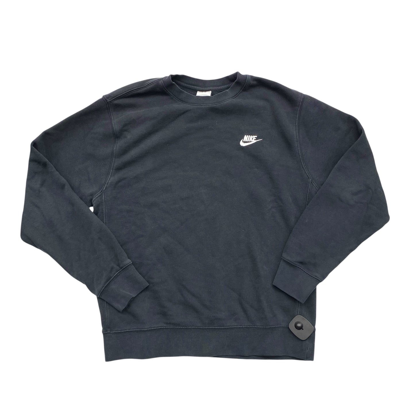 Athletic Sweatshirt Crewneck By Nike Apparel In Black, Size:S
