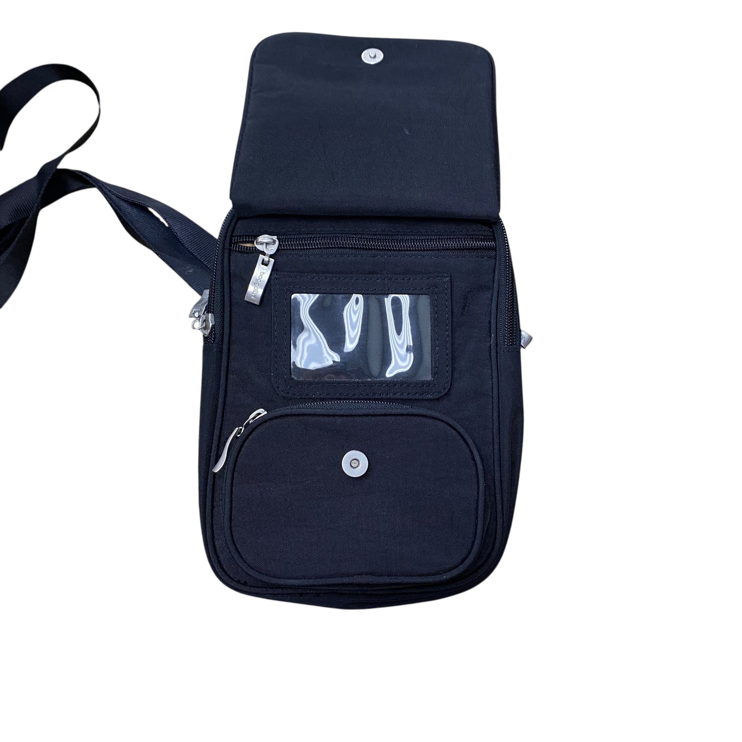 Handbag By Baggallini In Black, Size:Medium