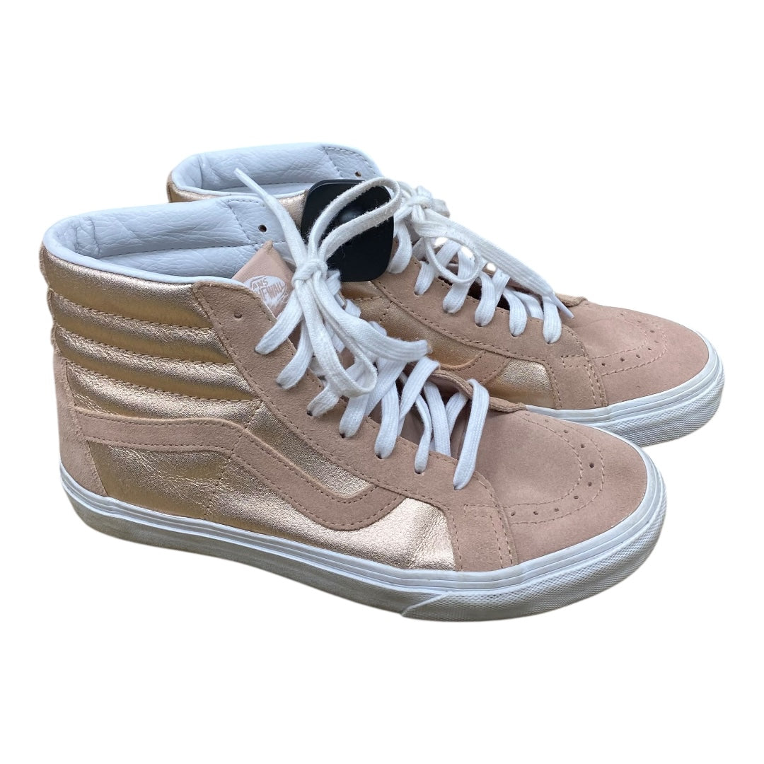 Shoes Sneakers By Vans In Pink, Size:9