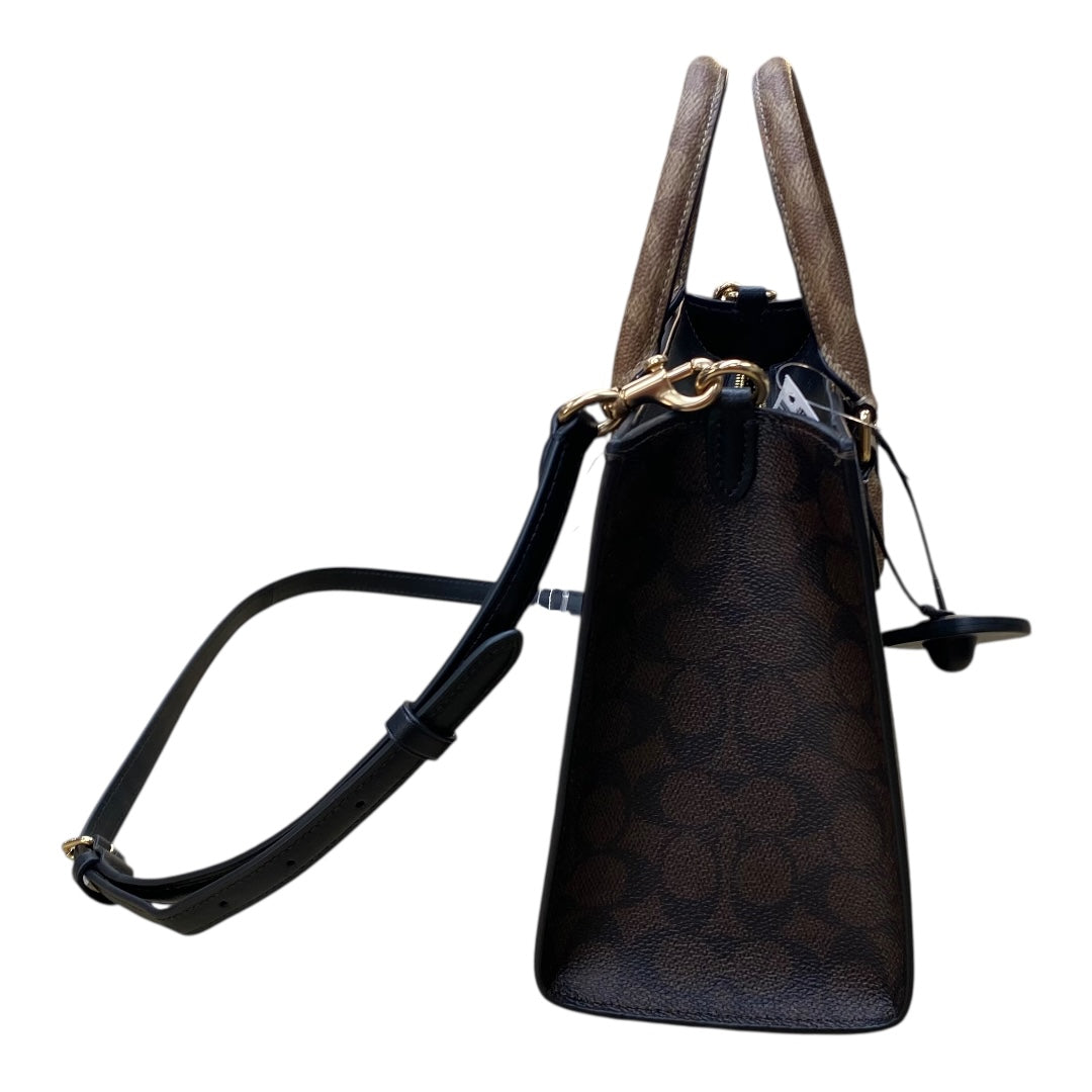Handbag Designer By Coach In Brown, Size:Small