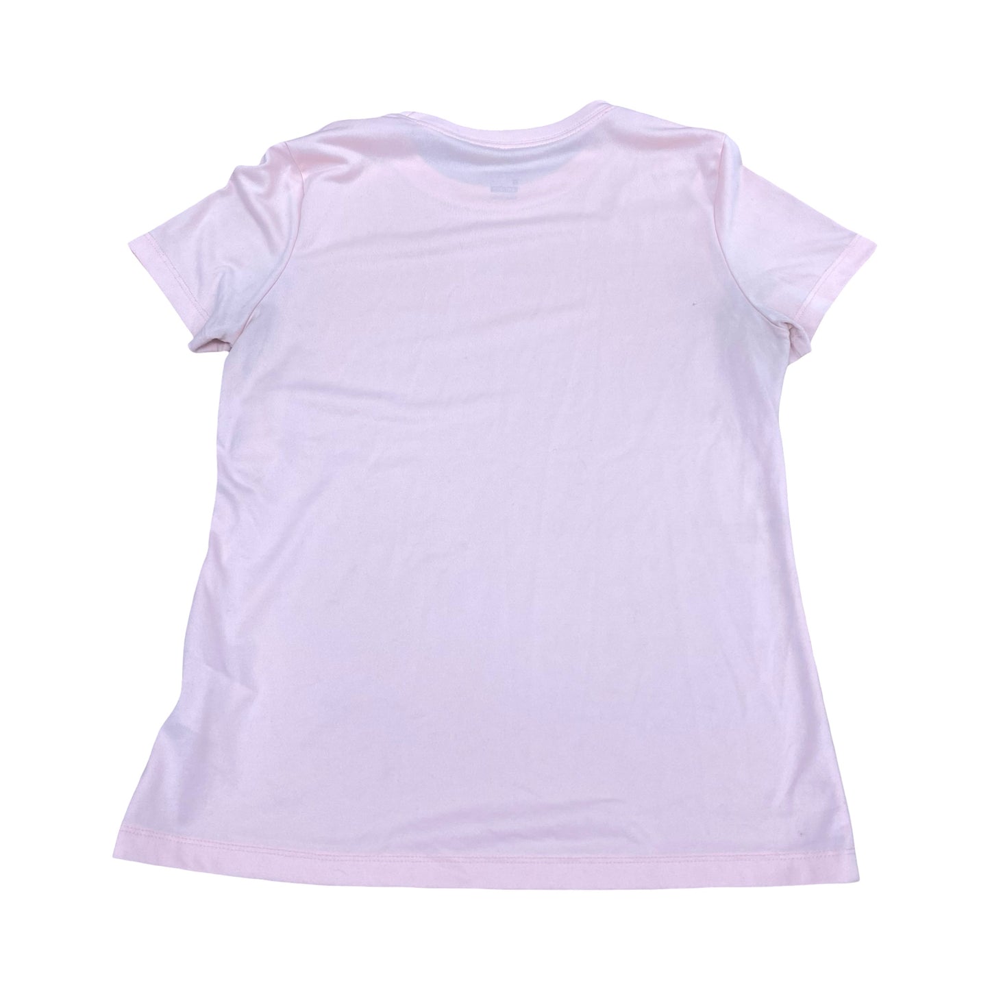 Athletic Top Ss By Nike In Pink, Size:S