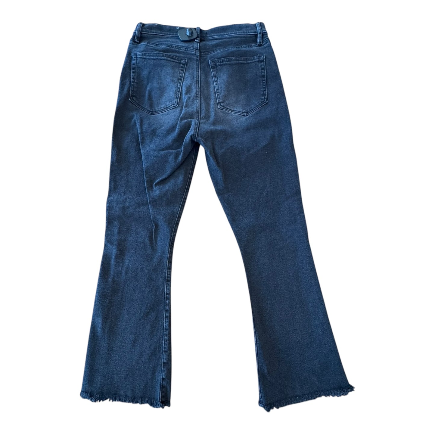 Jeans Flared By Loft In Black, Size:4