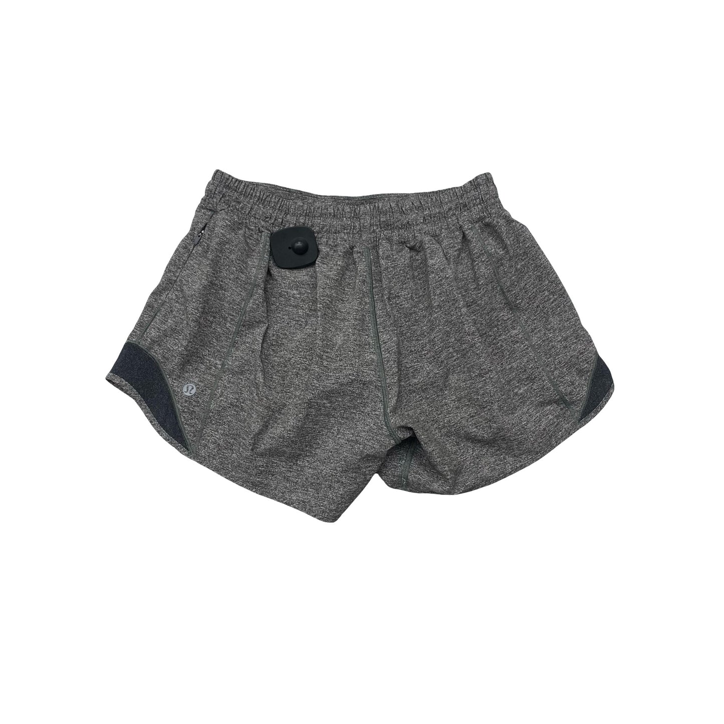 Athletic Shorts By Lululemon In Grey, Size:6