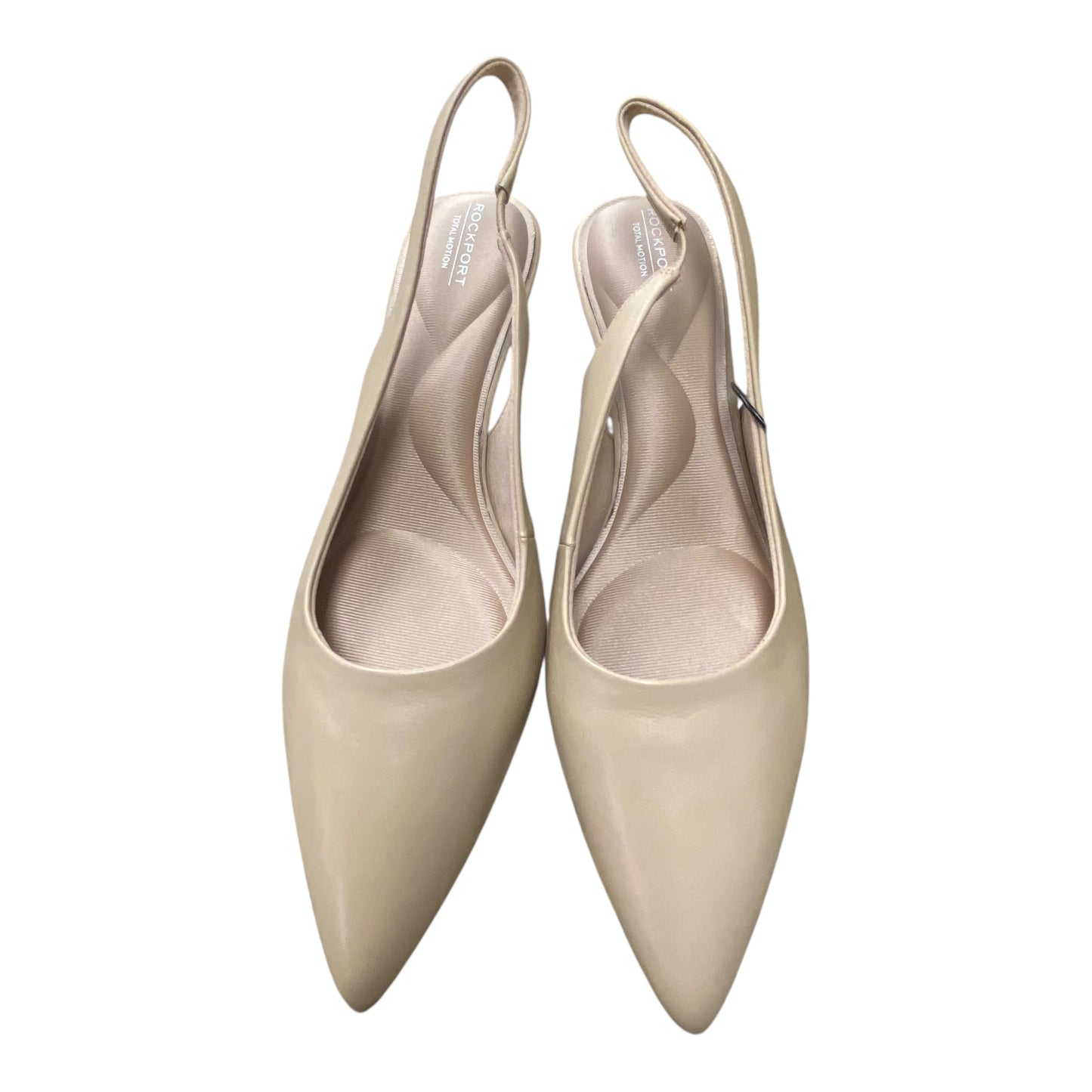 Shoes Heels Kitten By Rockport In Tan, Size:7.5