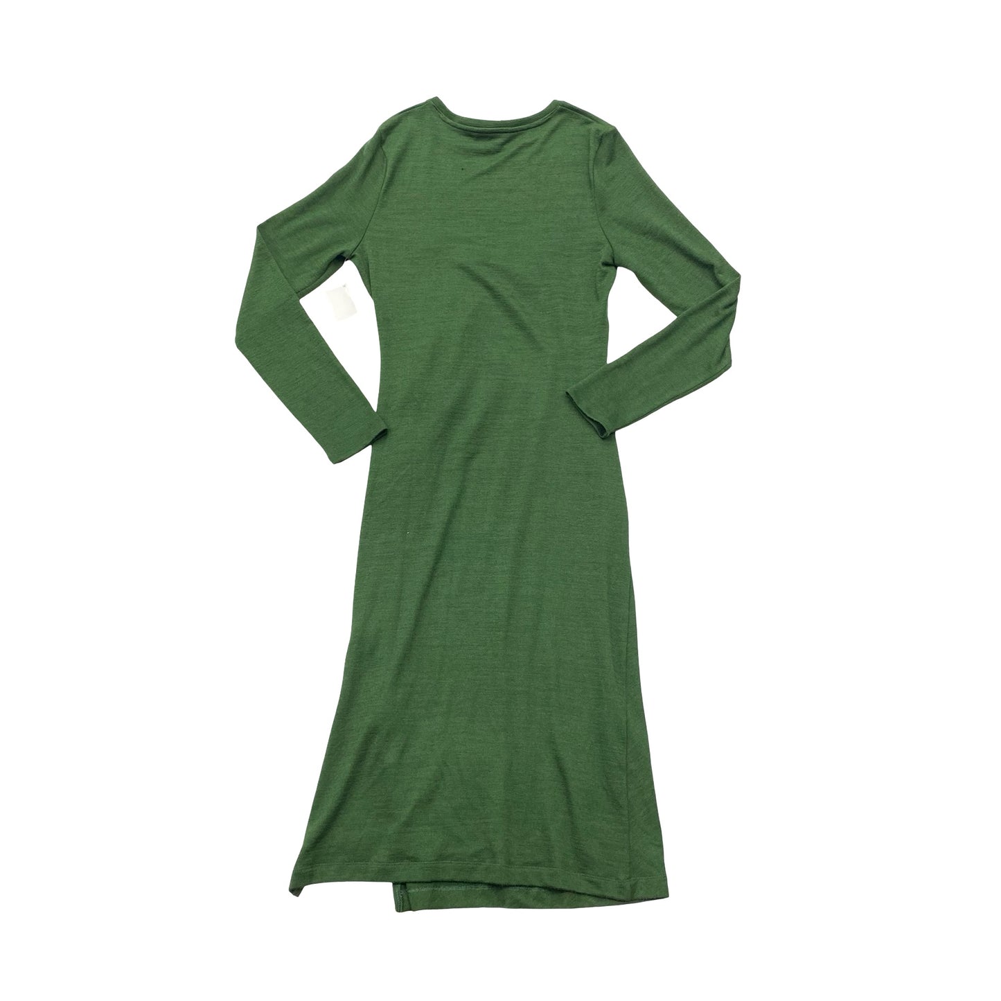 Dress Casual Midi By Banana Republic In Green, Size:S