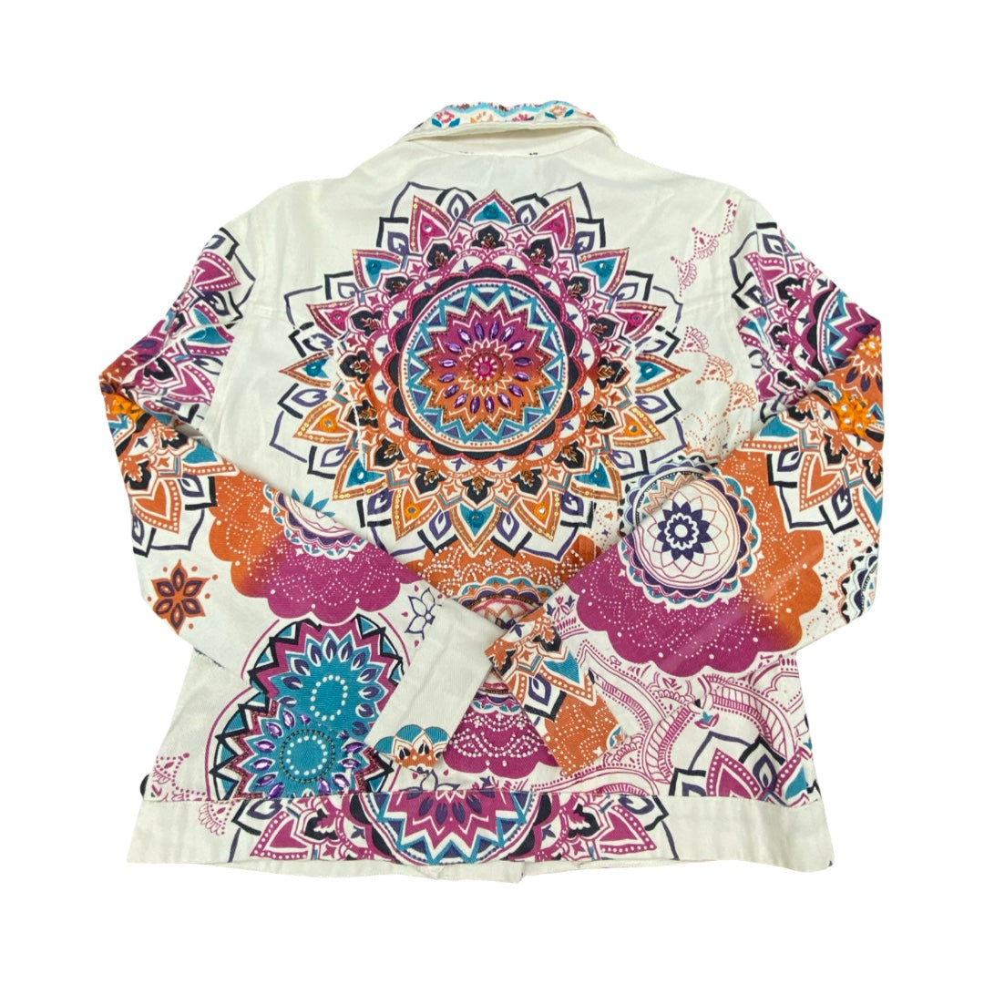 Jacket Denim By Boston Proper In Multi, Size:Xs