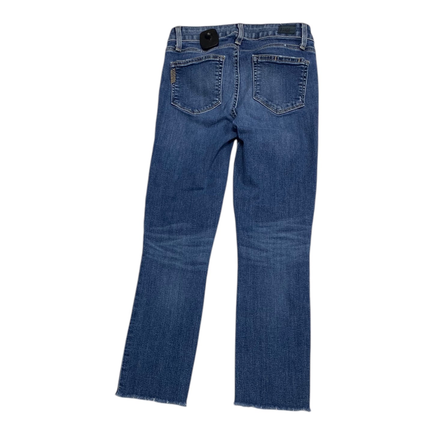 Jeans Skinny By Paige In Blue Denim, Size: 0