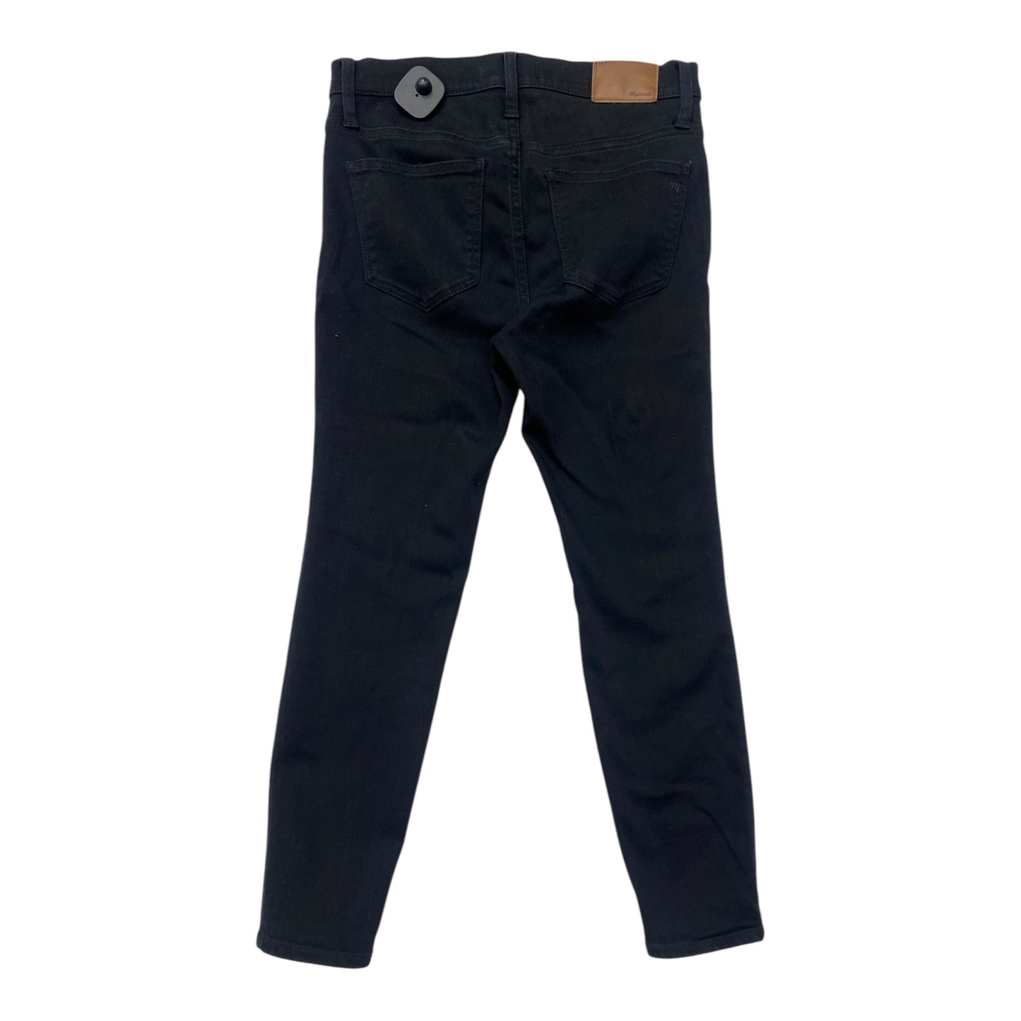 Jeans Skinny By Madewell In Black Denim, Size: 6p