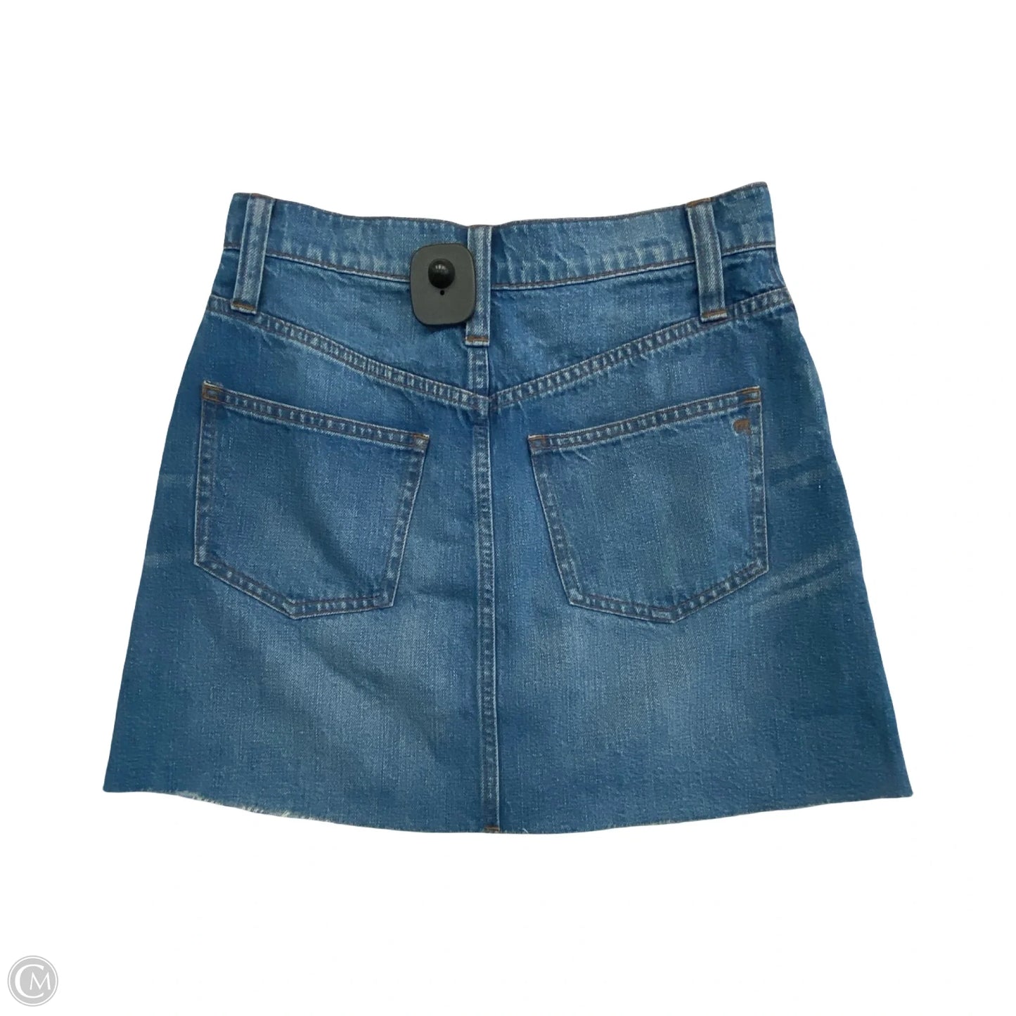 Skirt Mini & Short By Madewell In Blue Denim, Size: 0