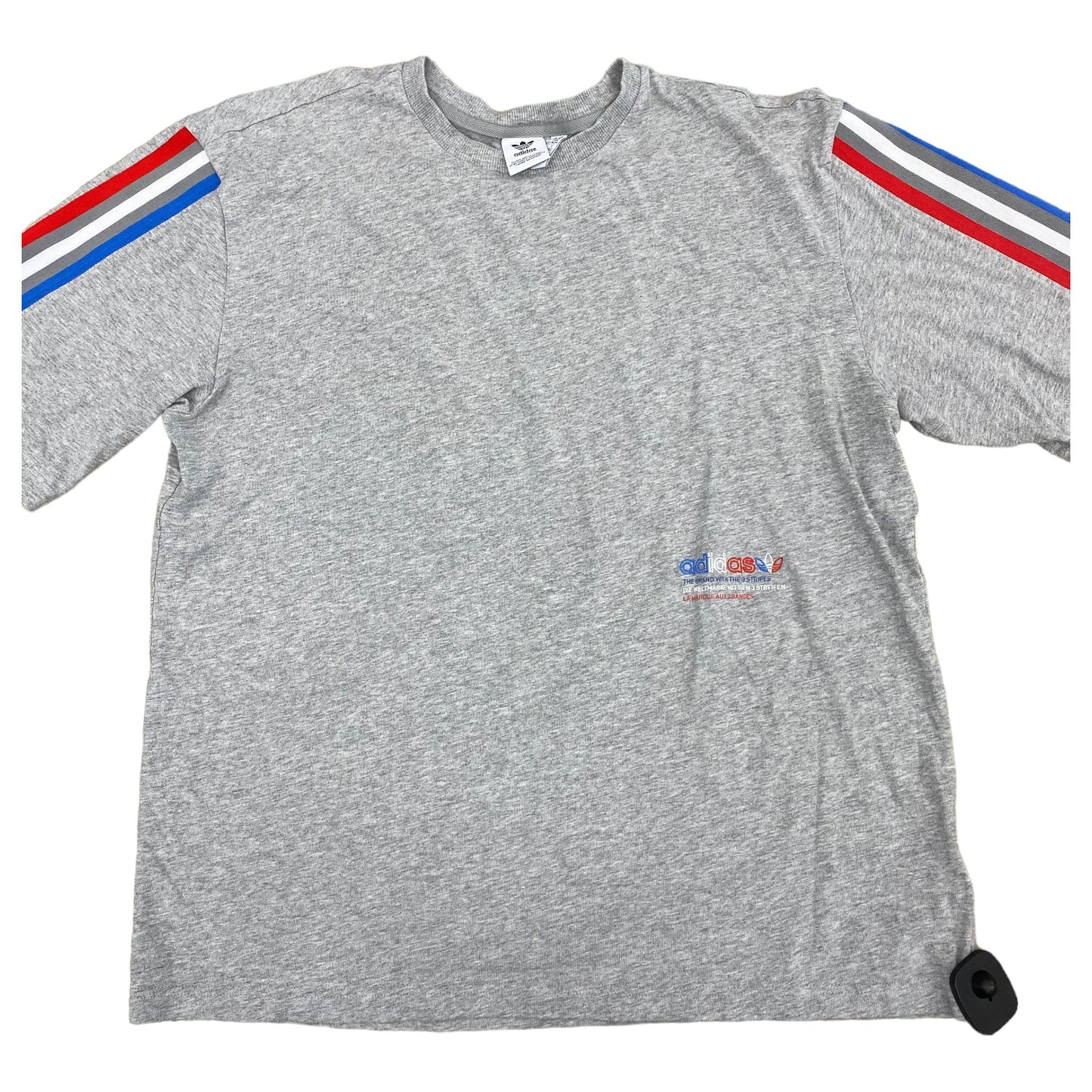 Athletic Top Short Sleeve By Adidas Size: M