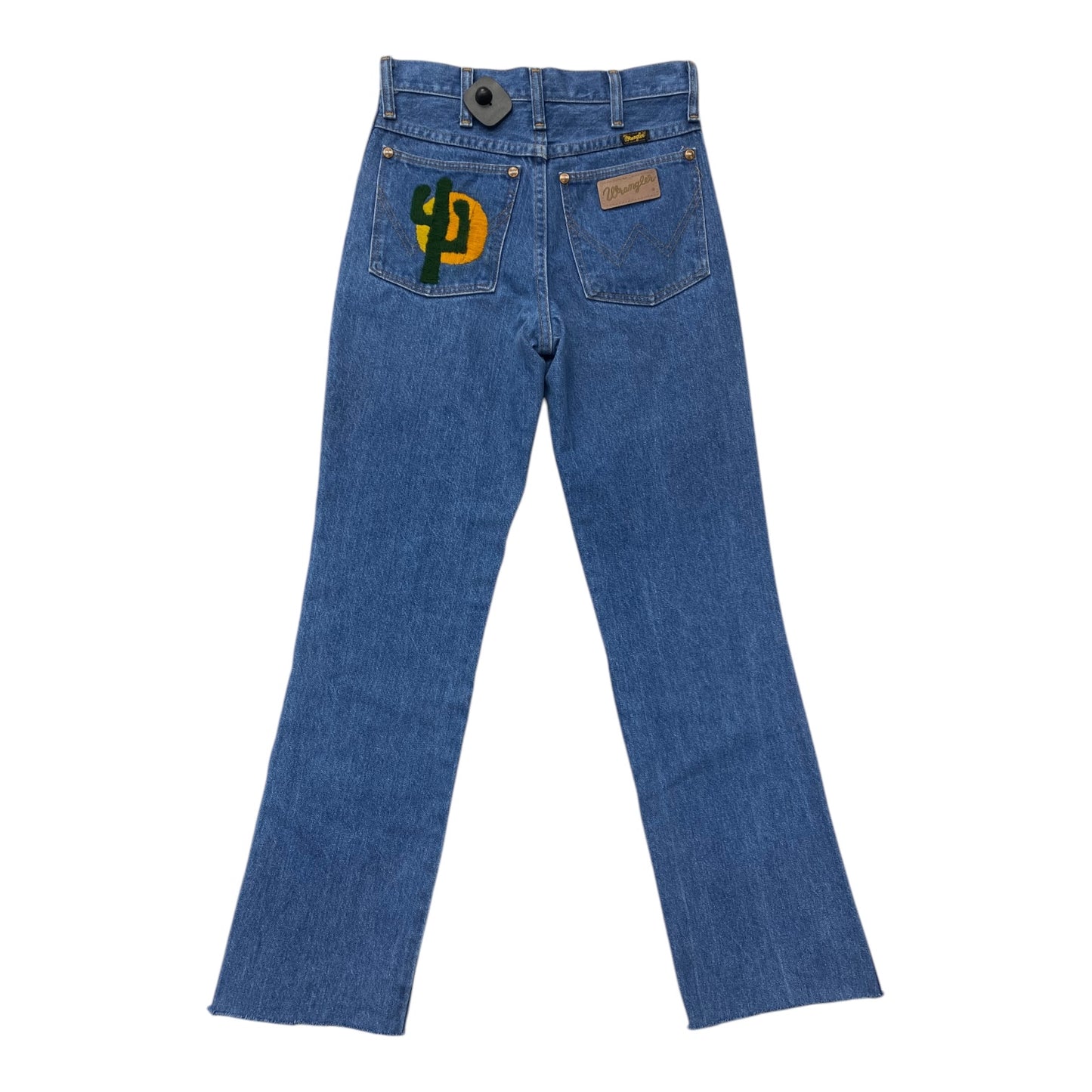 Jeans Straight By Wrangler In Denim Blue, Size: 4
