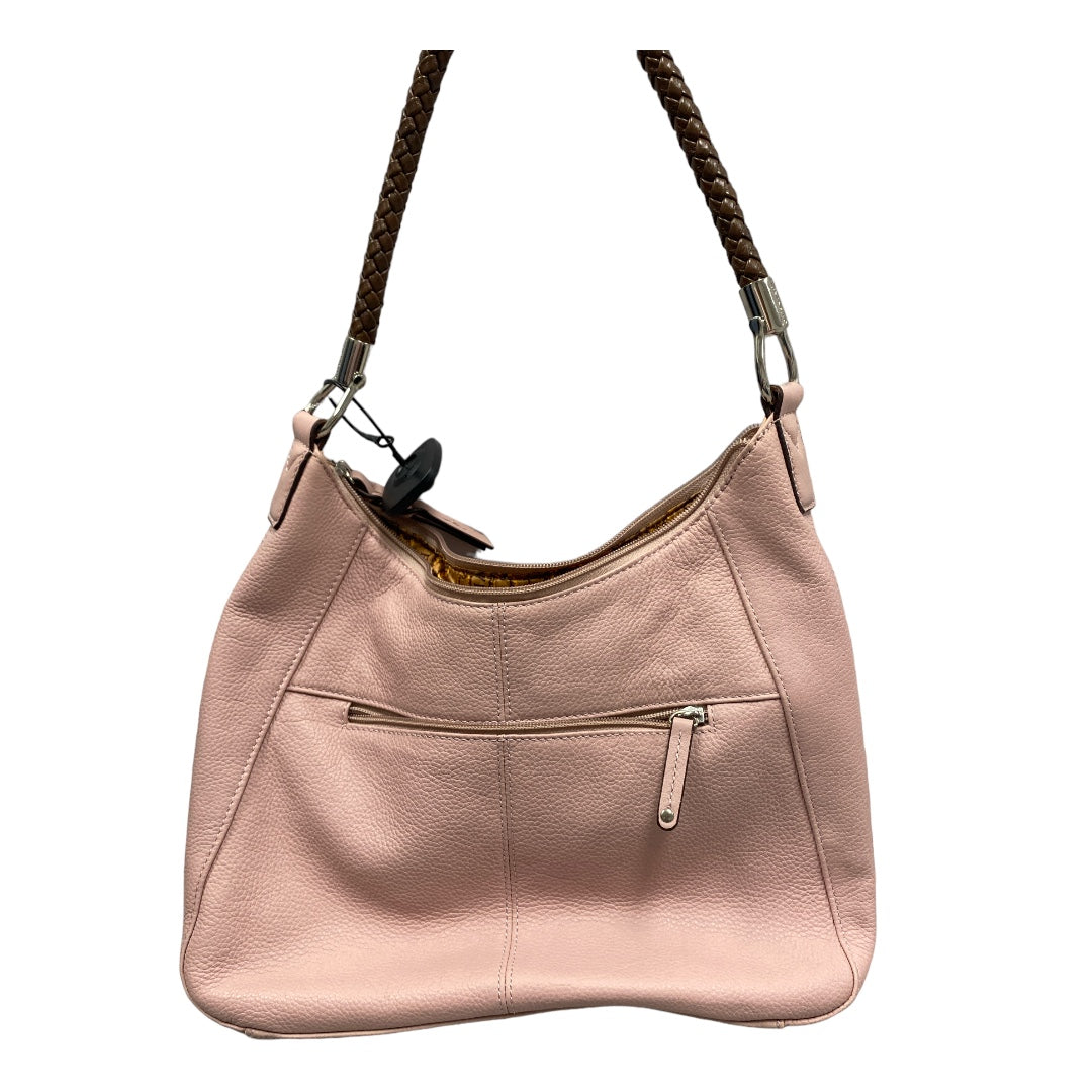 Handbag Leather By Tignanello Purses Size: Medium