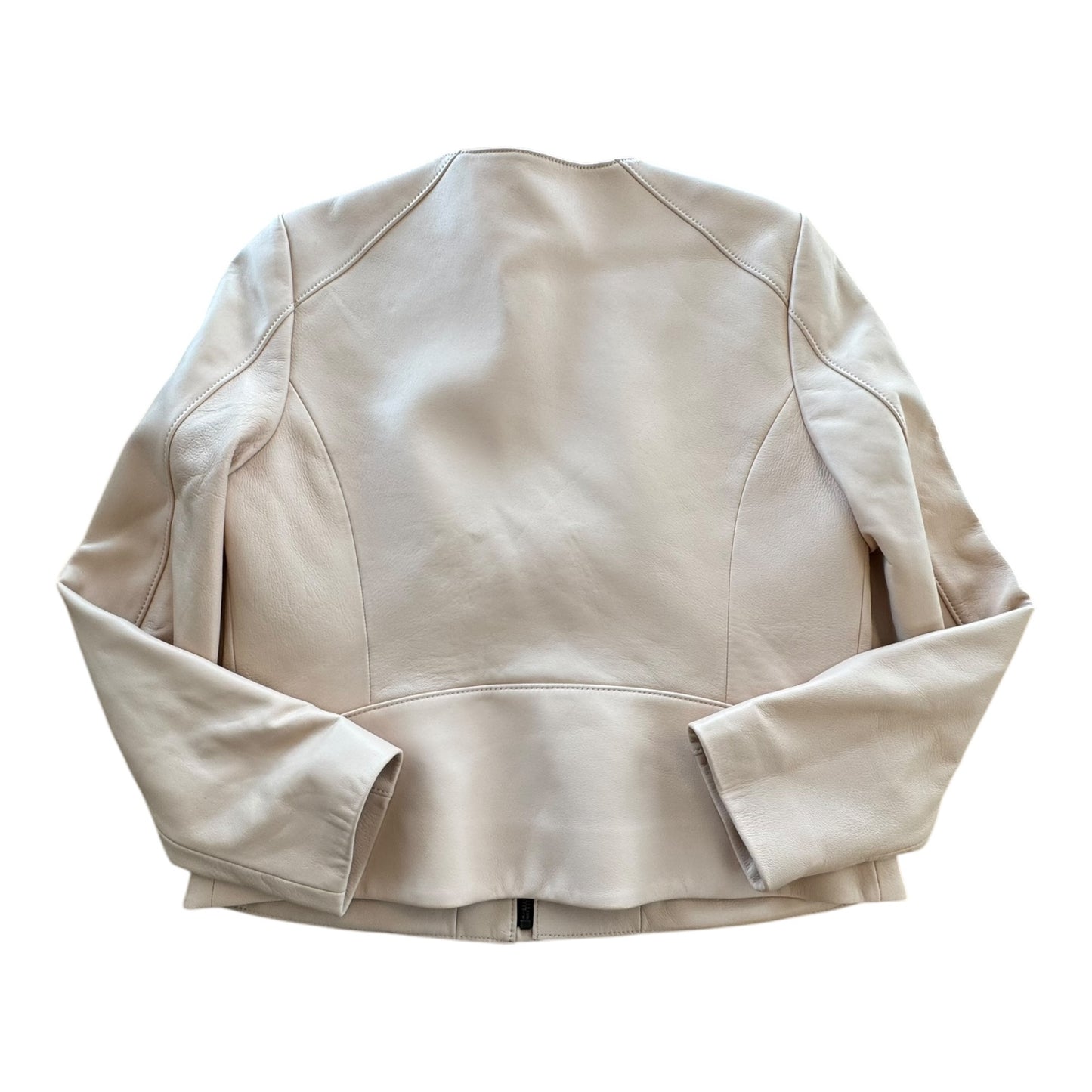 Jacket Designer By Coach In Pink, Size: 10