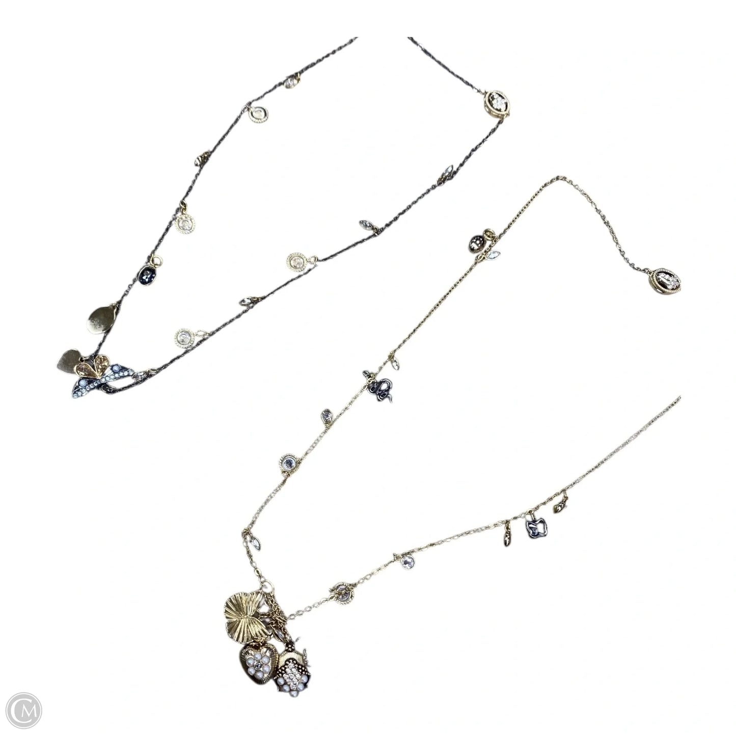 Necklace Designer By Swarovski, Size: 02 Piece Set