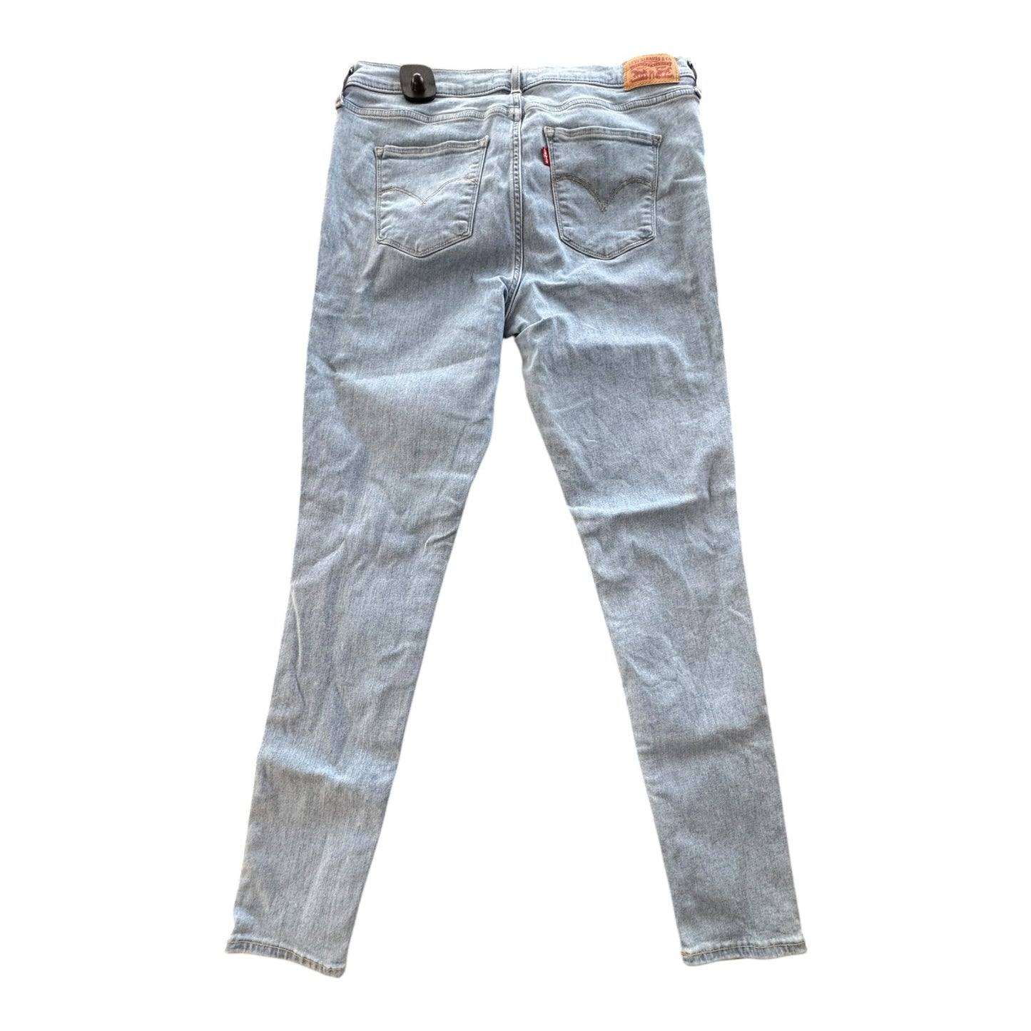 Jeans Skinny By Levis In Blue, Size: 14