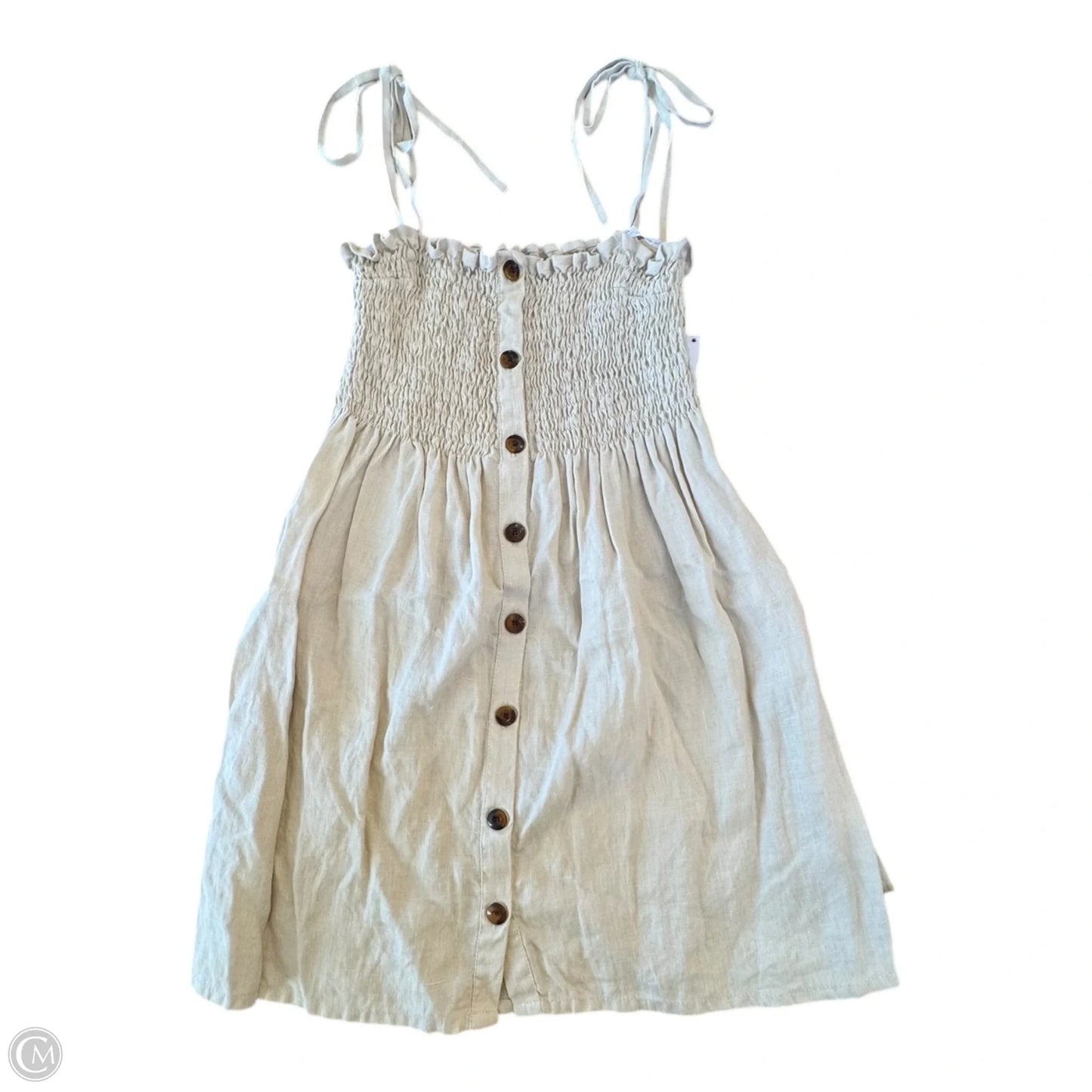 Dress Casual Midi By Faithfull The Brand In Beige, Size: S