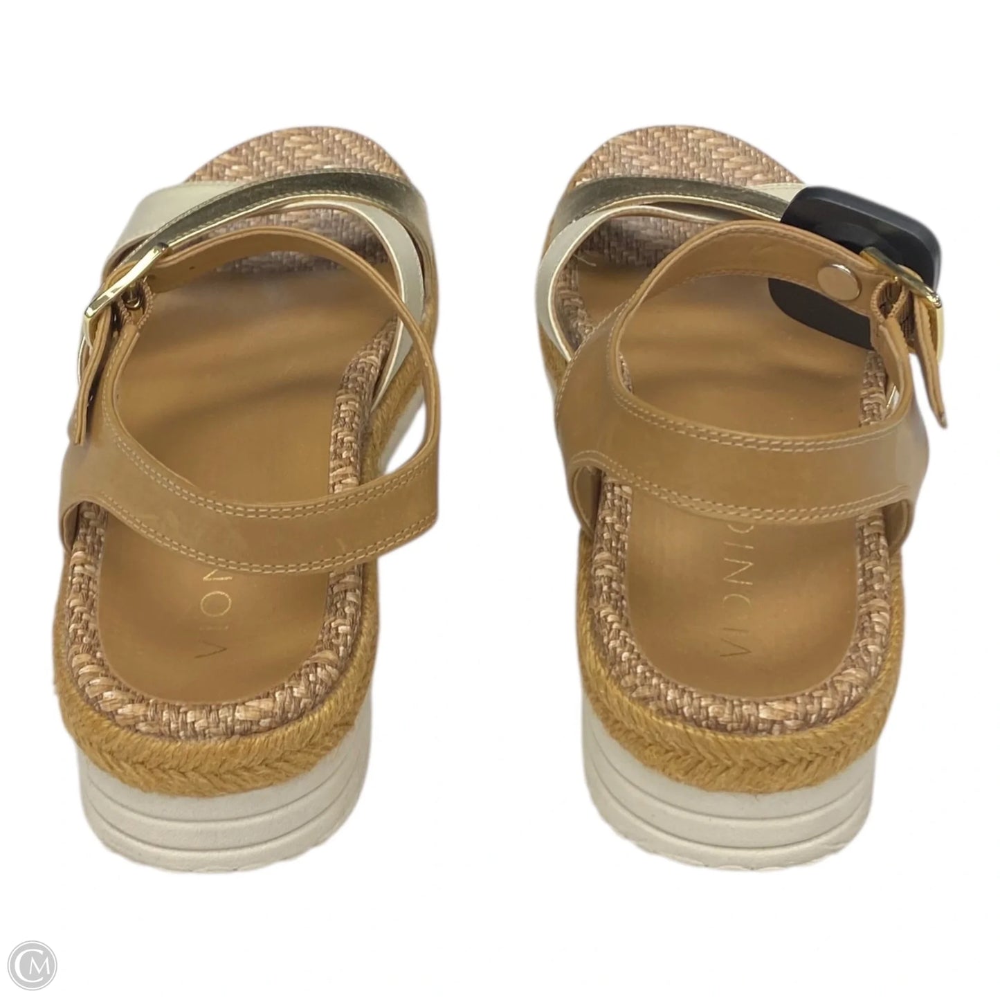 Sandals Flats By Vionic In Brown, Size: 6.5