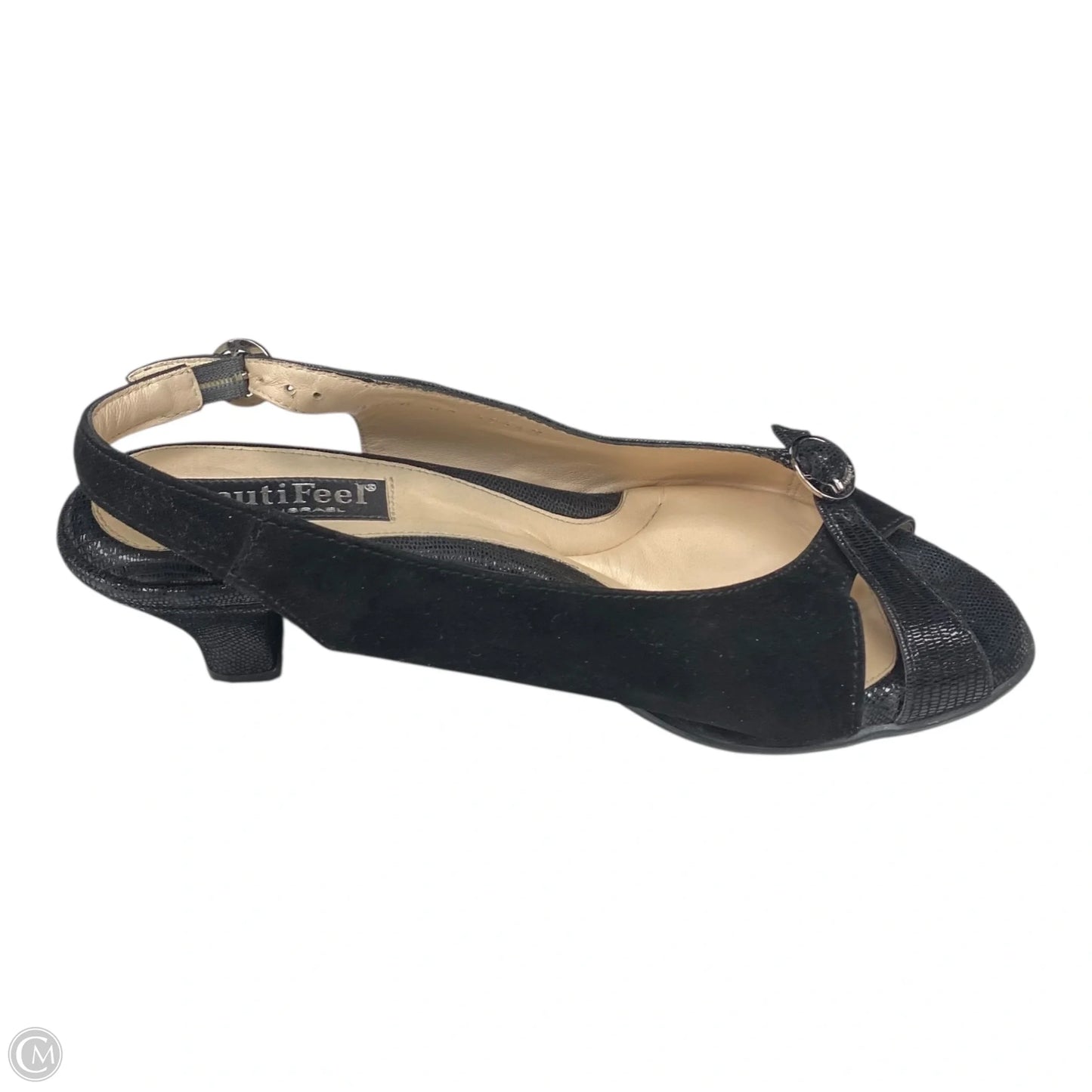 Shoes Heels Kitten By BeautiFeel In Black, Size: 6.5