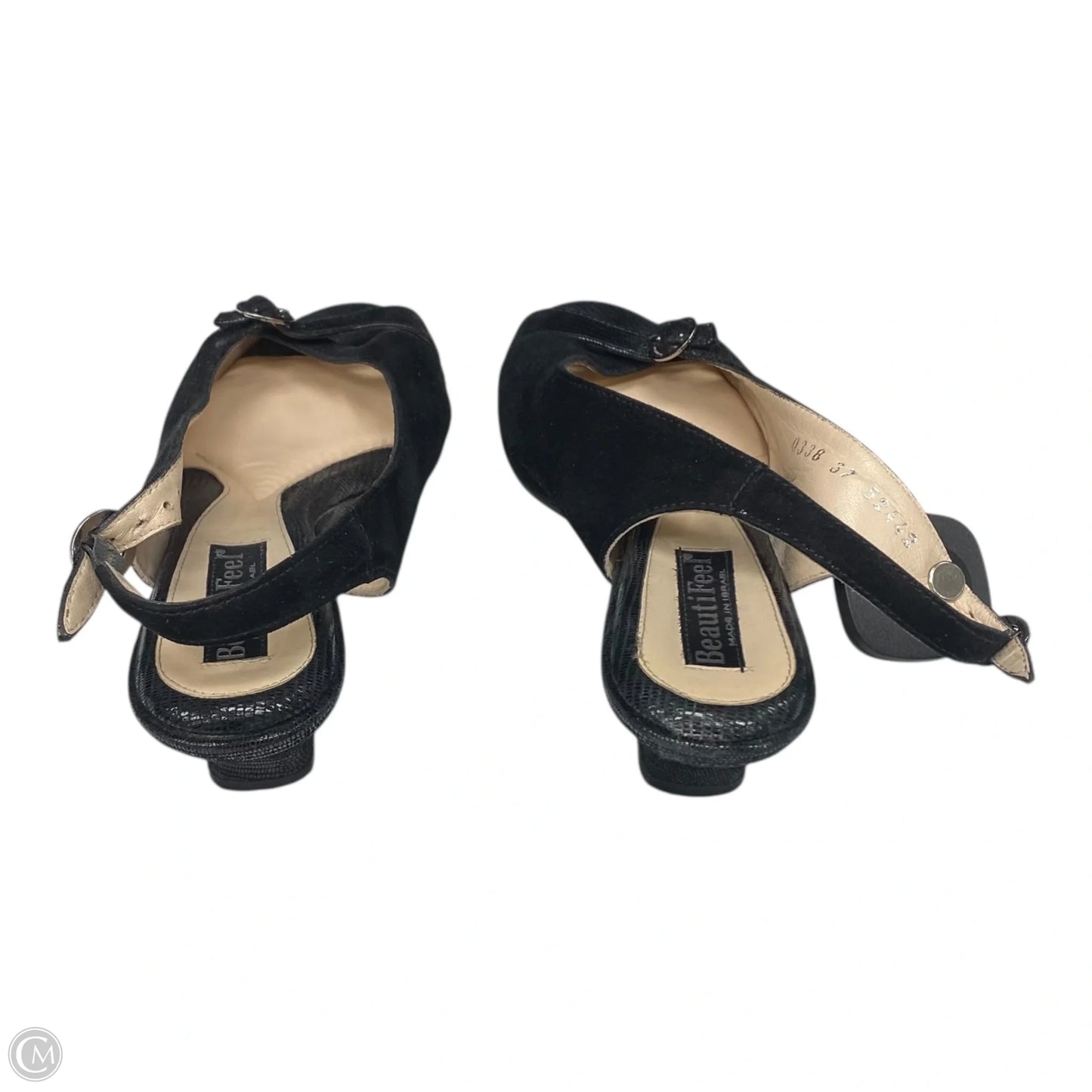 Shoes Heels Kitten By BeautiFeel In Black, Size: 6.5