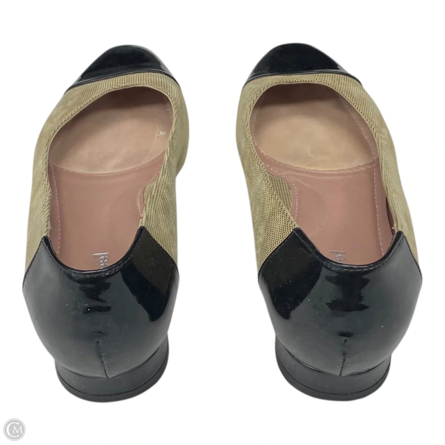 Shoes Flats By BeautiFeel In Black & Tan, Size: 6.5