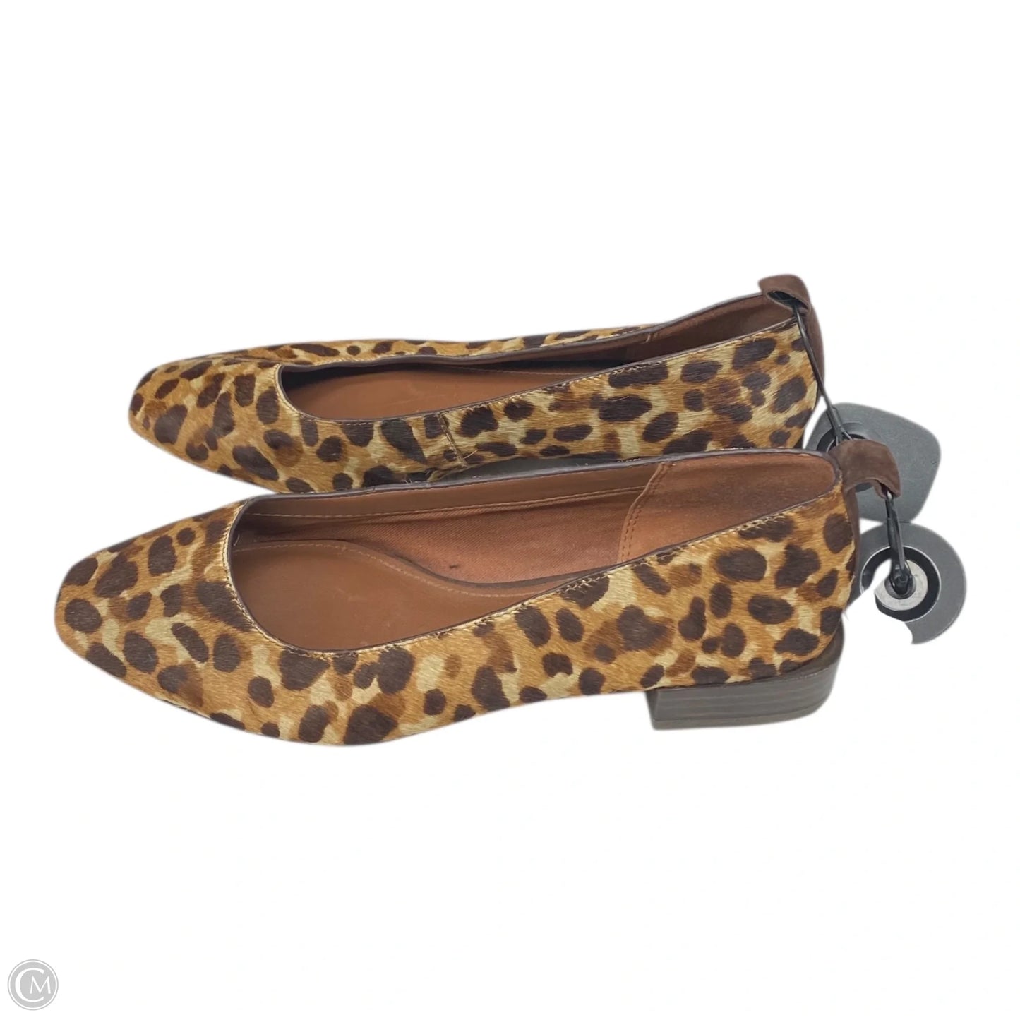 Shoes Flats By Essex Lane In Animal Print, Size: 7.5