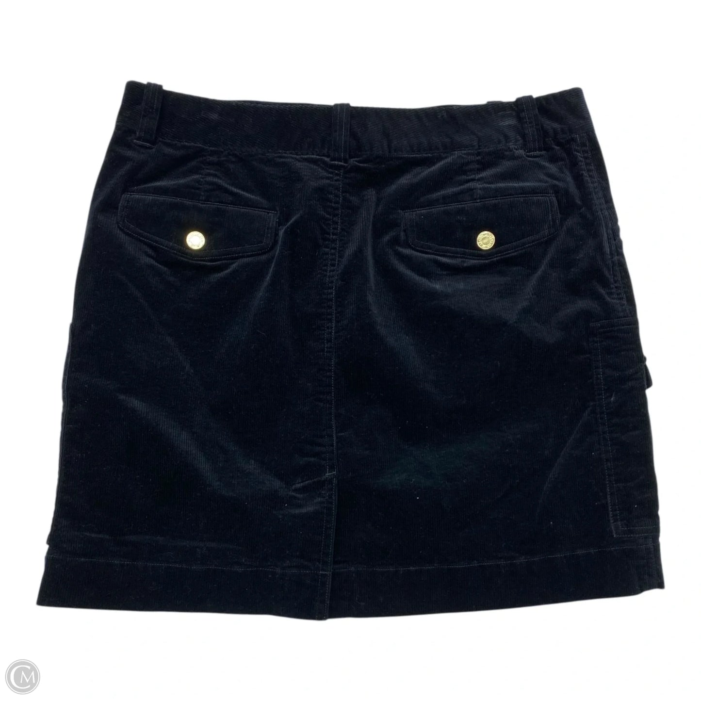 Skirt Midi By Ralph Lauren In Black, Size: 8