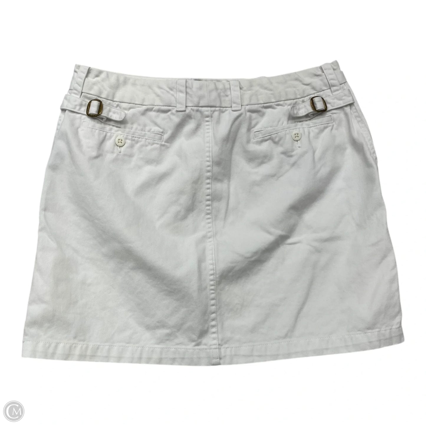 Skirt Midi By Ralph Lauren In White, Size: 10