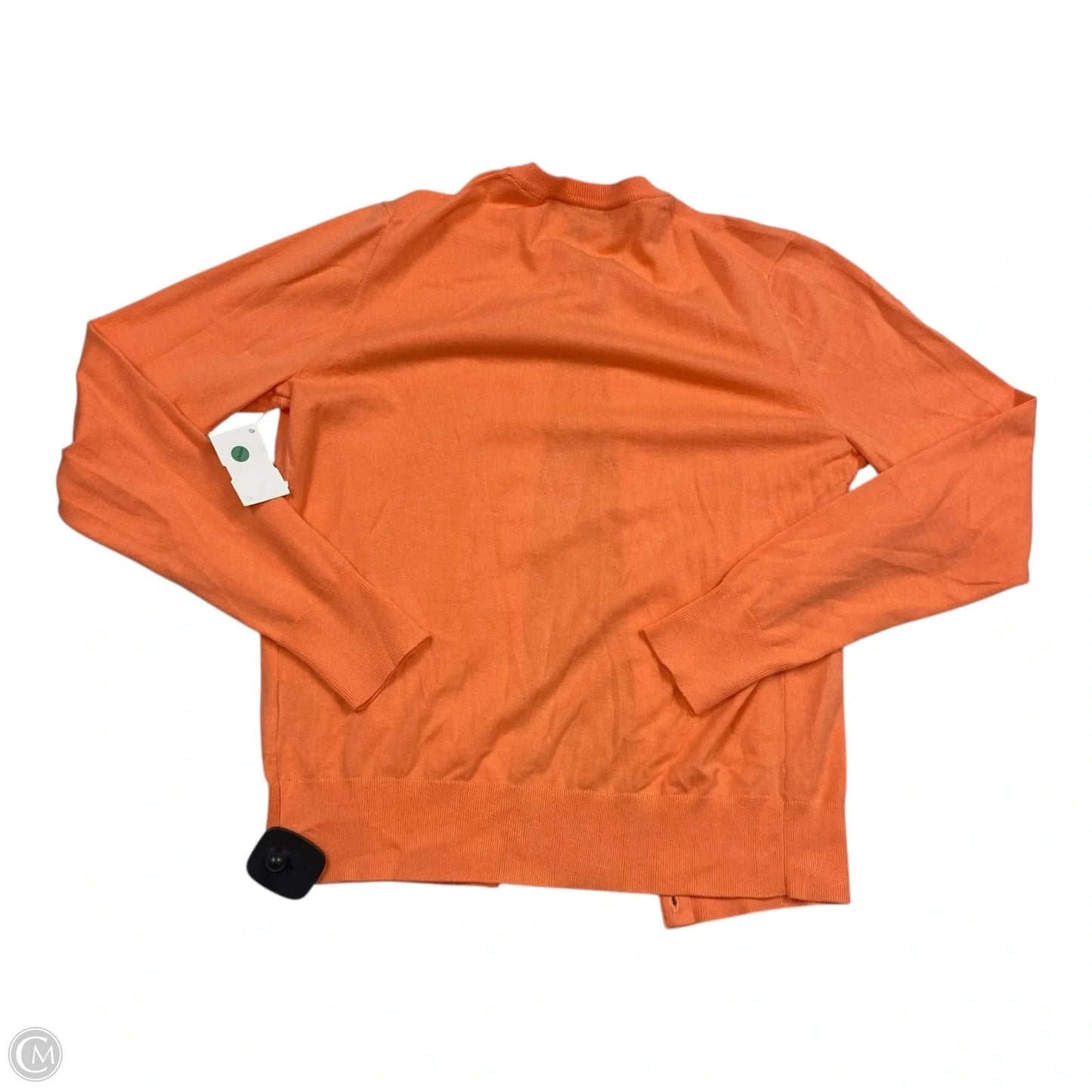 Sweater Cardigan By J. Crew In Coral, Size: M