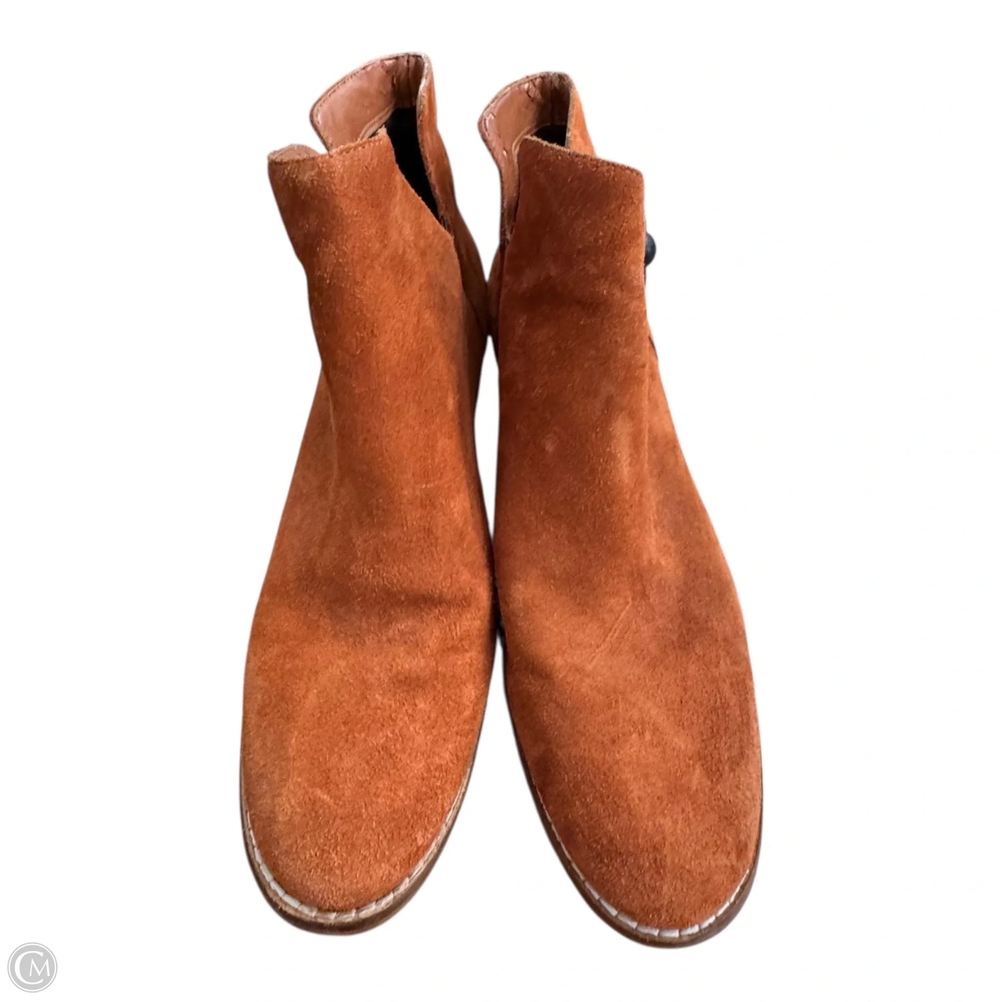 Boots Ankle Heels By Cole-haan In Brown, Size: 7.5