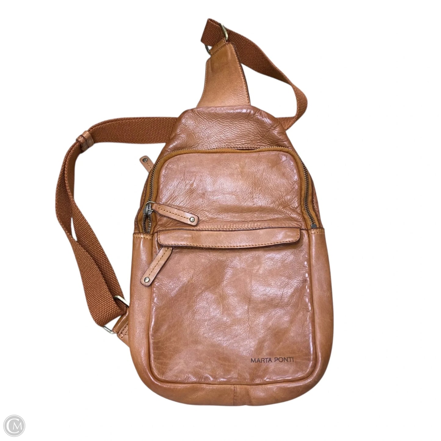Belt Bag Leather By Cmc, Size: Large