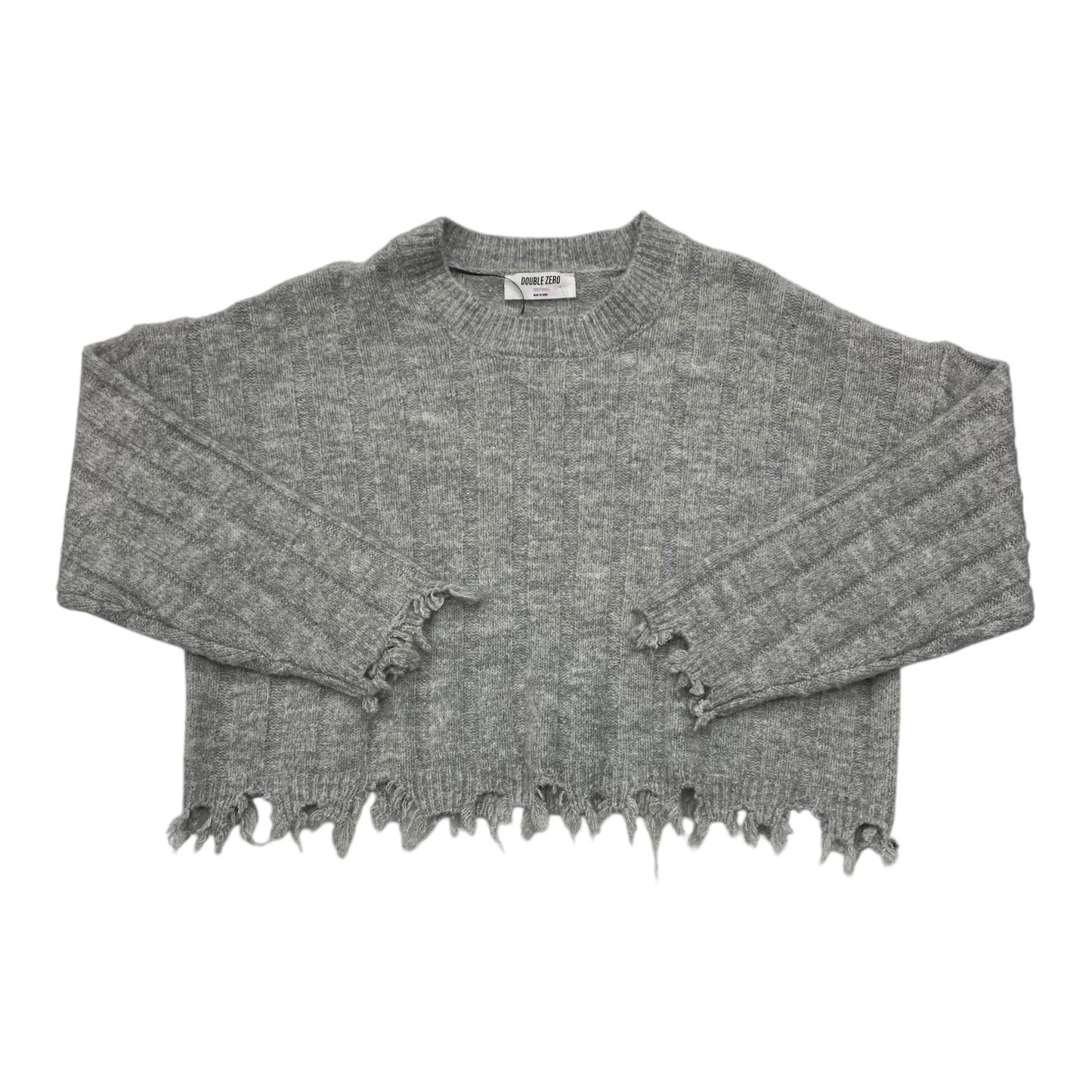Sweater By Double Zero In Grey, Size: S