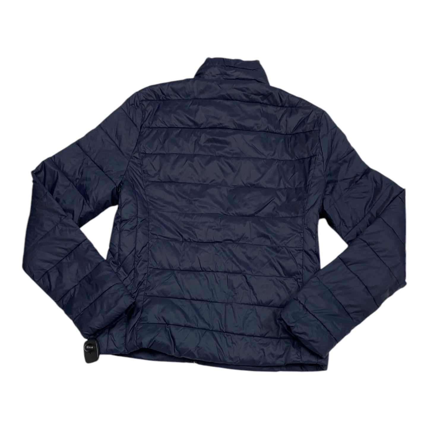 Jacket Puffer & Quilted By Loft In Navy, Size: S