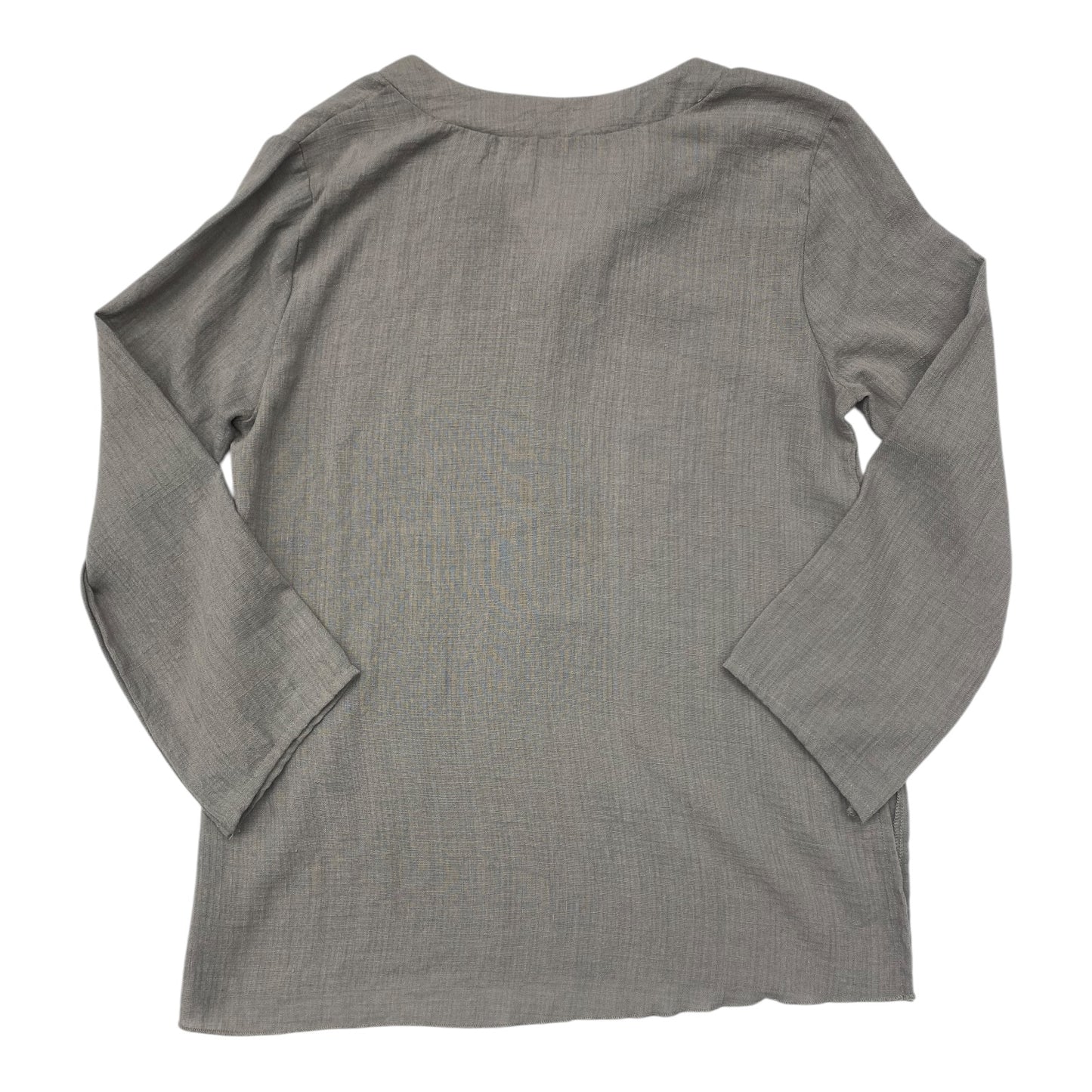 Top Long Sleeve By Cma In Grey, Size: Xs