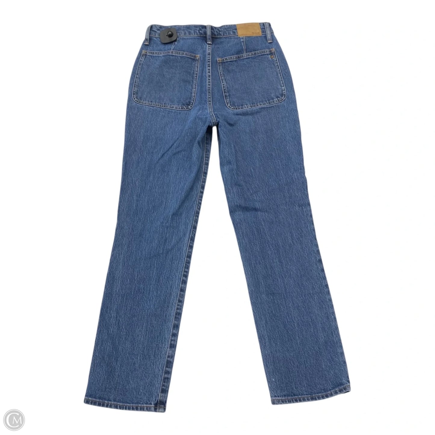Jeans Boot Cut By Madewell In Blue Denim, Size: 4